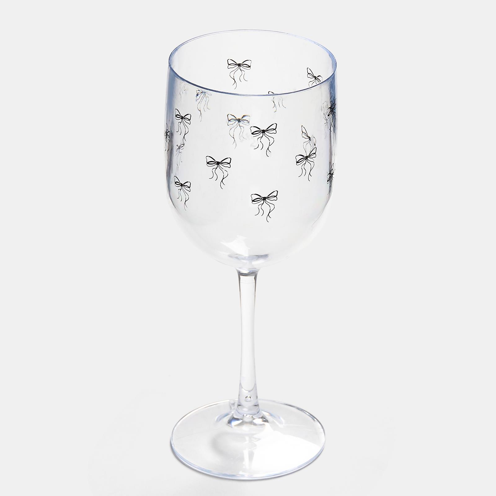 OHS Plastic Glasses Set of 2/4 Reusable Flute Champagne Cocktail Glass Picnic