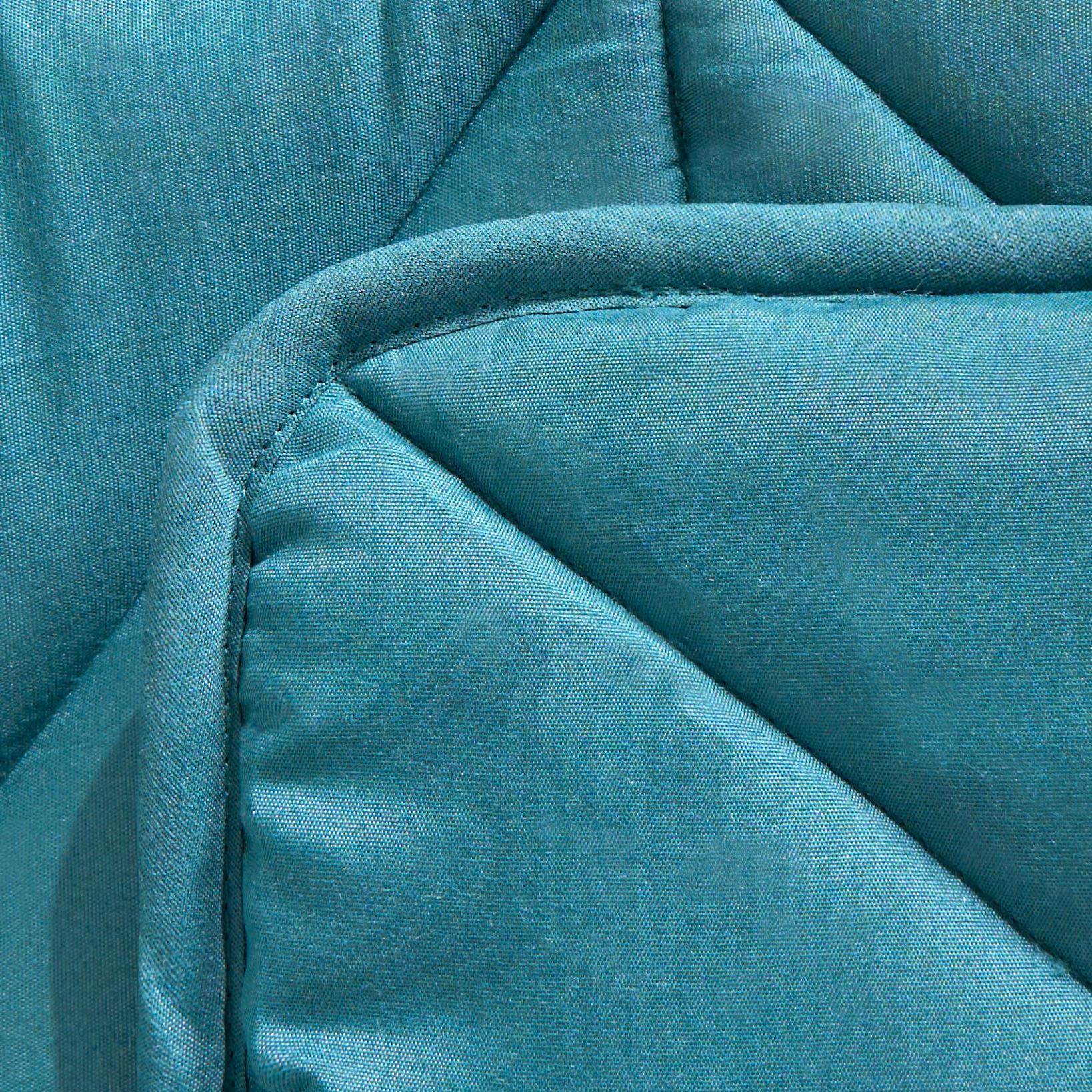 Coverless Duvet Geo Quilted 7.5 TOG Bedding Pillowcase Bed Set Double King Size - Picture 21 of 22
