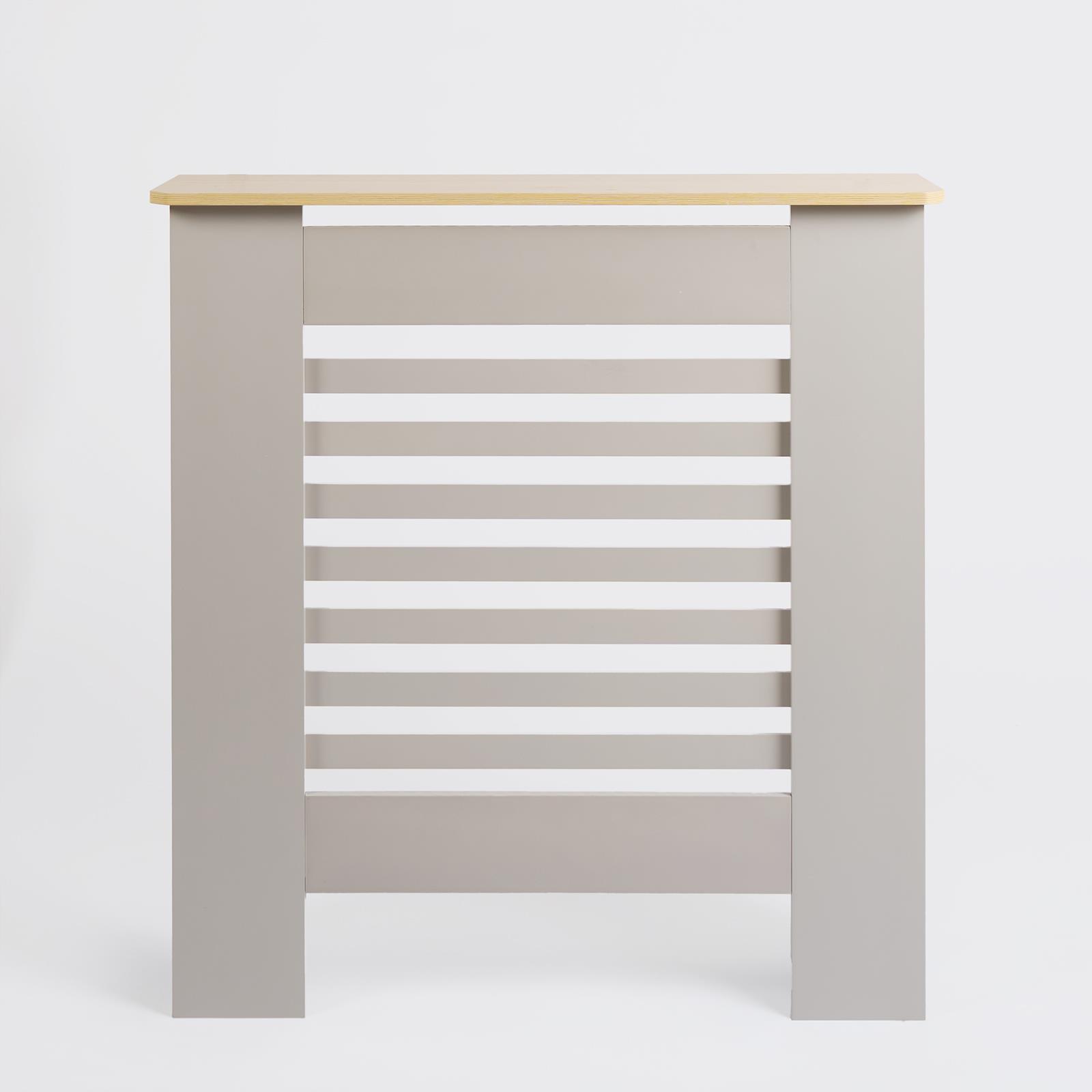 Wooden Radiator Cover Side Board S M L Cabinet Shelf Modern Hallway Furniture - Picture 53 of 55