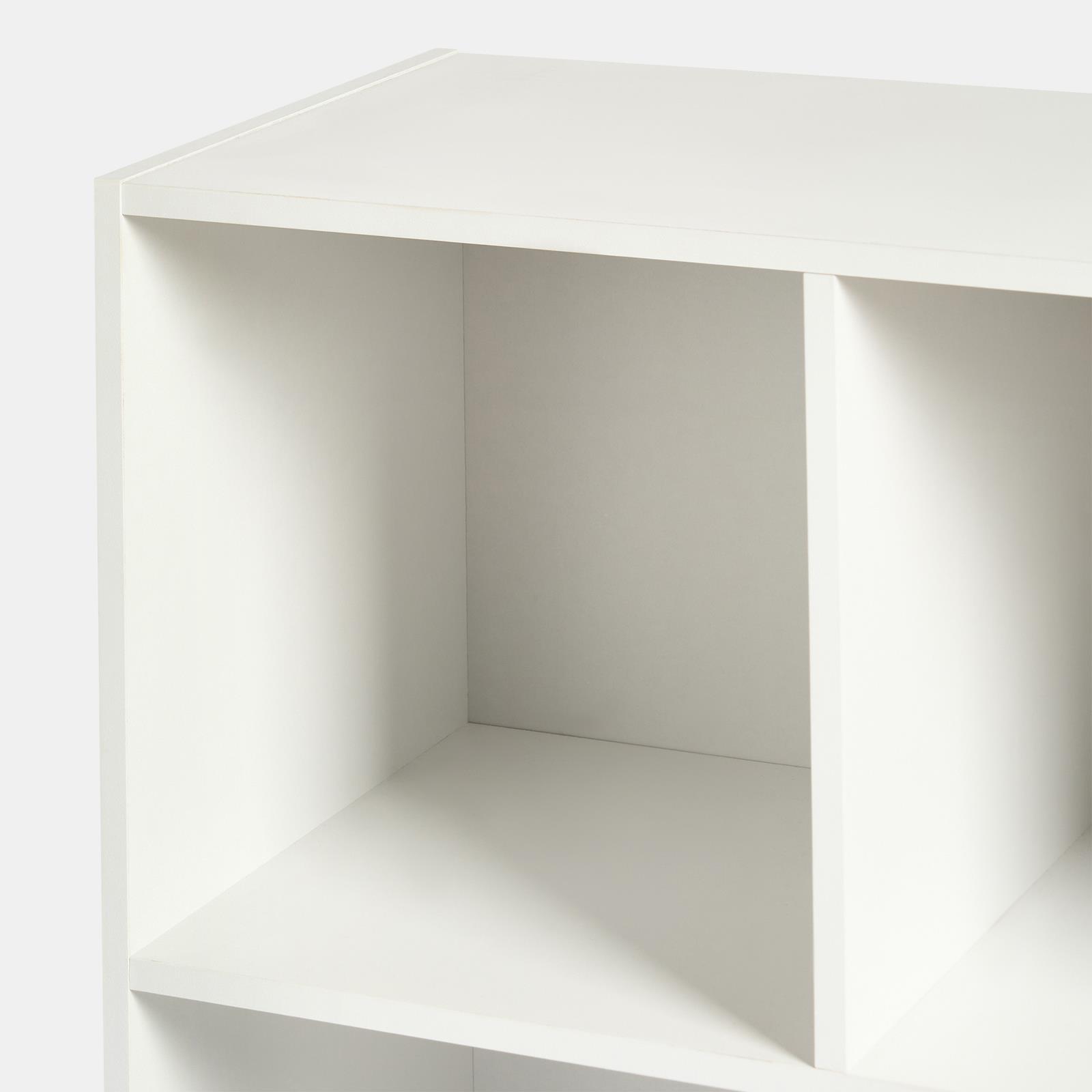 OHS Oslo Cube Storage Wood Effect Bookcase Freestanding Open Shelf Unit