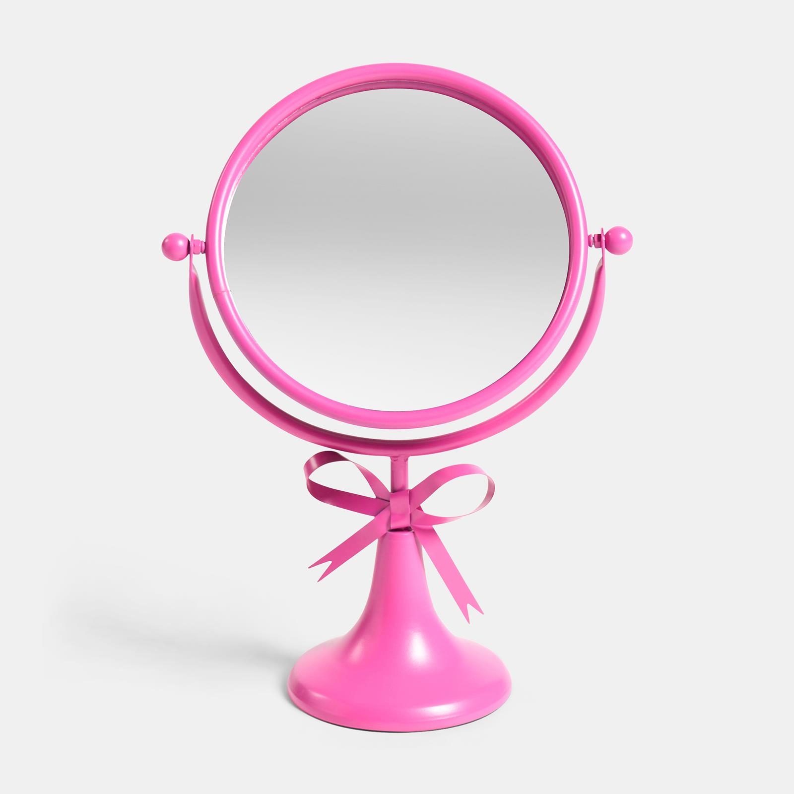 OHS Bow Swing Mirror Countertop Free Standing Pedestal Vanity Mirrors