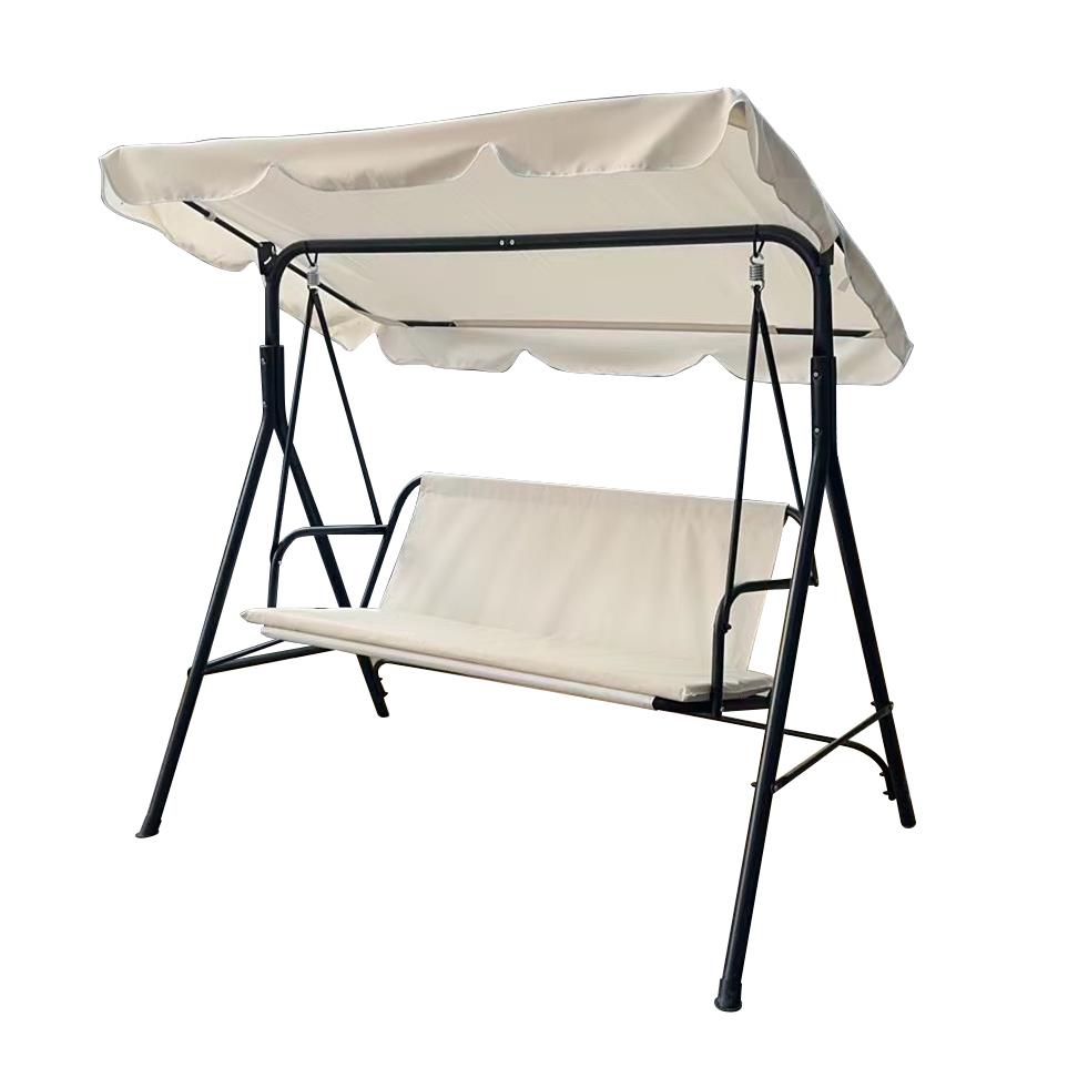 3 Seater Swing Bench Garden Furniture Set Outdoor Canopy Patio Sofa Seat Hammock - Picture 3 of 20