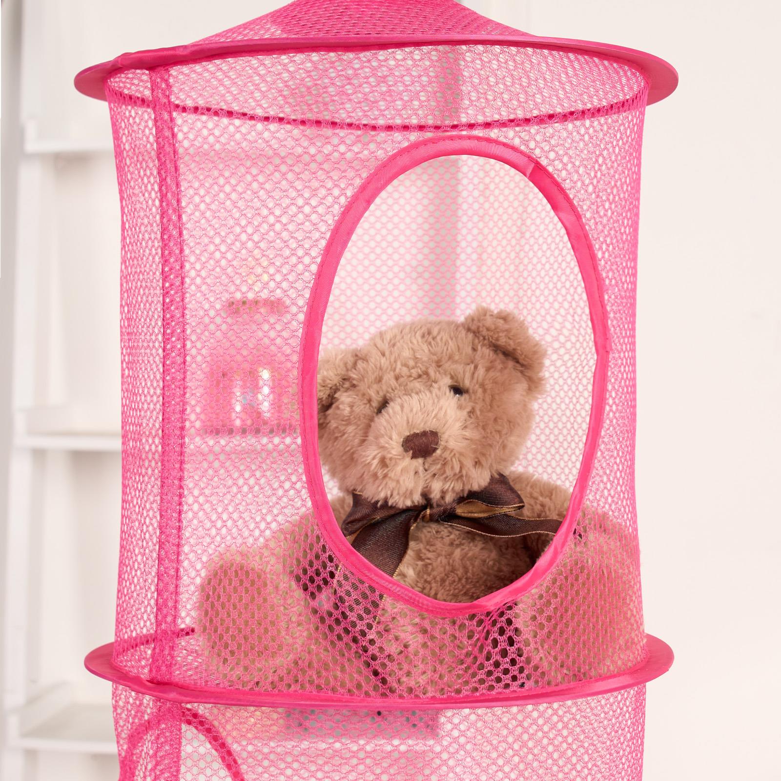 Large Storage Basket Hanging Kids Space Saving Tidy Shoes Clothing Toy Organiser