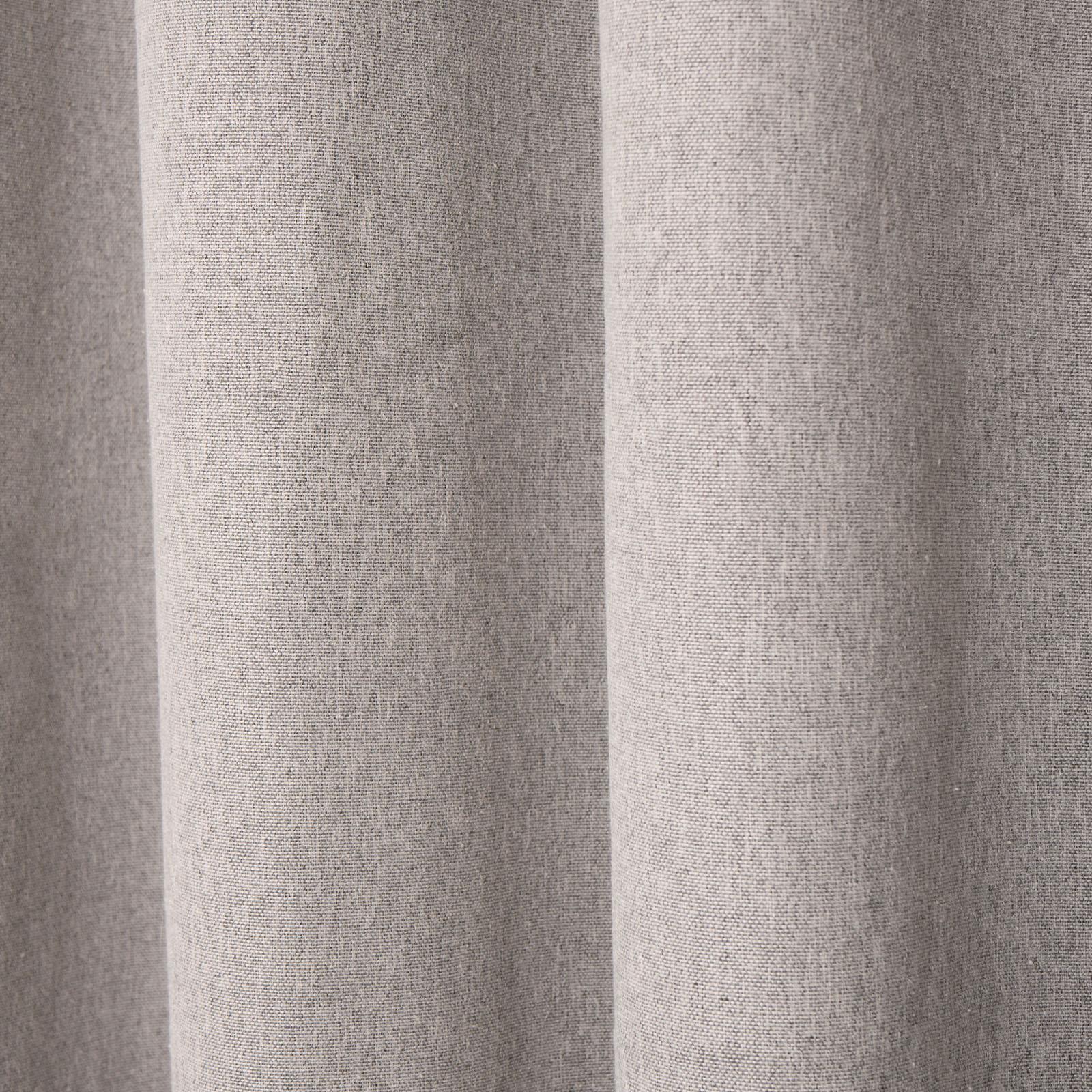 Pair of Eyelet Blackout Curtains Woven Ready Made Ring Top Thermal Texture Thick - Picture 47 of 48