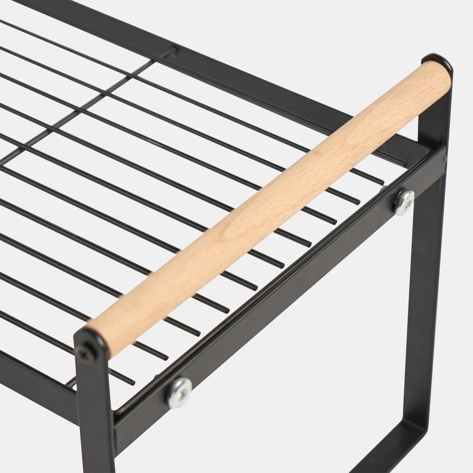 OHS Kitchen Shelf Organiser Countertop Storage Wire Rack Stand Metal Frame