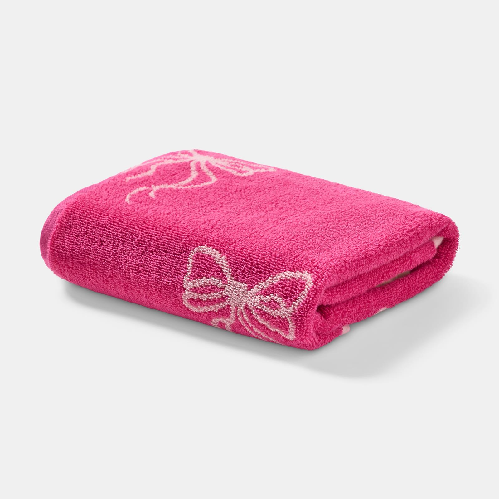 OHS Bows Towels 100% Premium Cotton Highly Absorbent Hand Bath Towel Sheet
