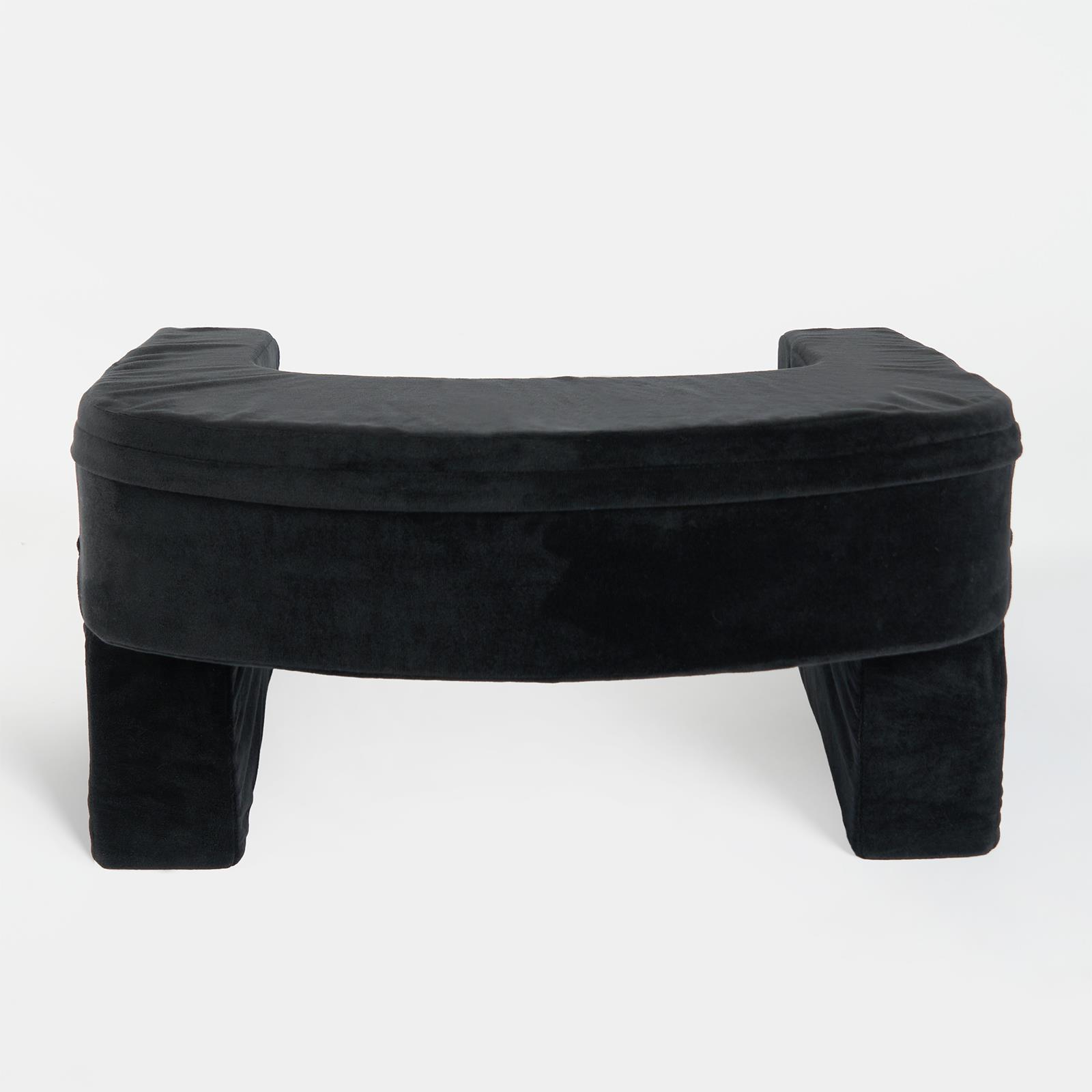 OHS Gaming Lap Pillow Cushion Matte Velvet Filled Laptop Table Tray with Pockets