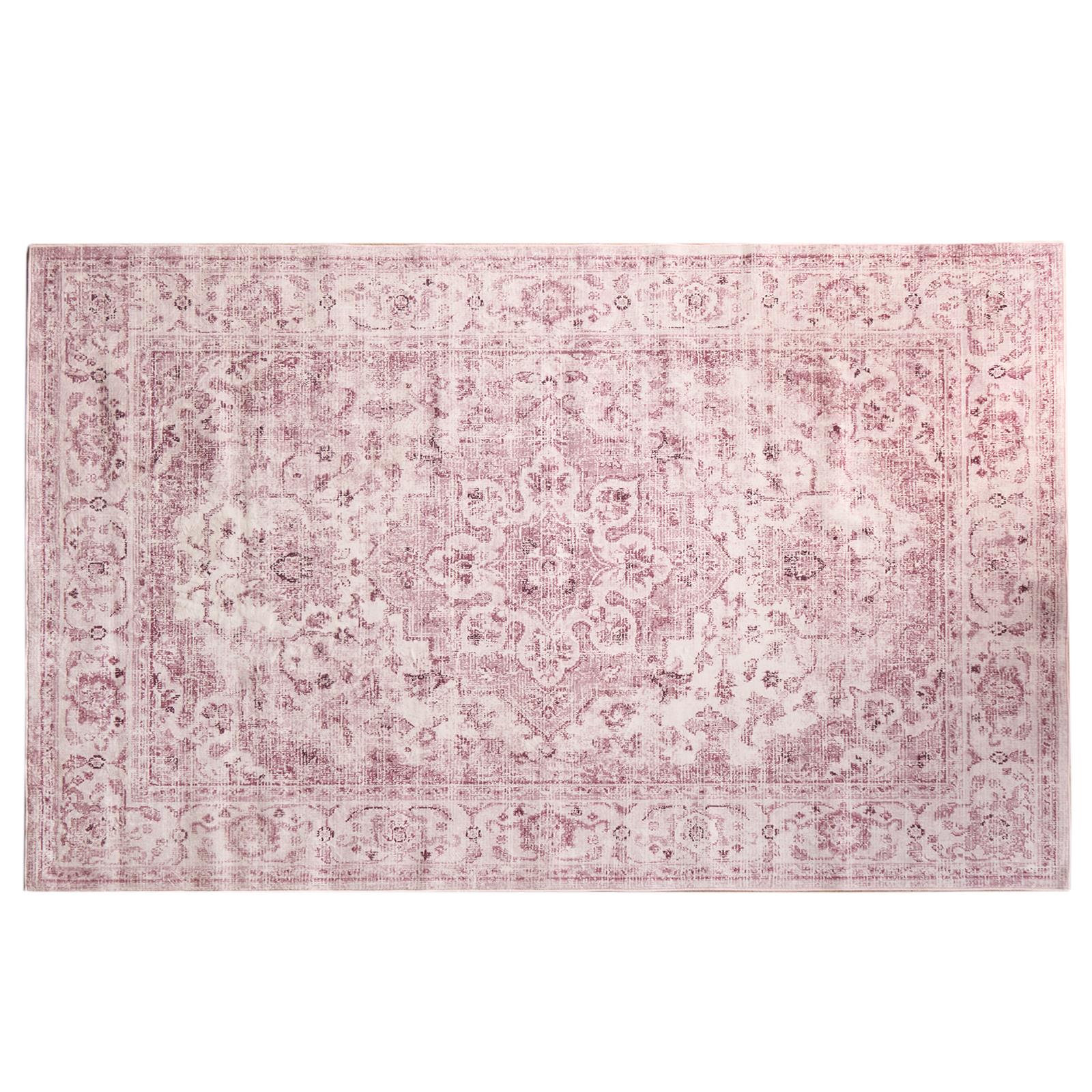 Washable Rug Vintage Living Room Bedroom Decor Non Slip Runners Soft Carpet Mat - Picture 15 of 29