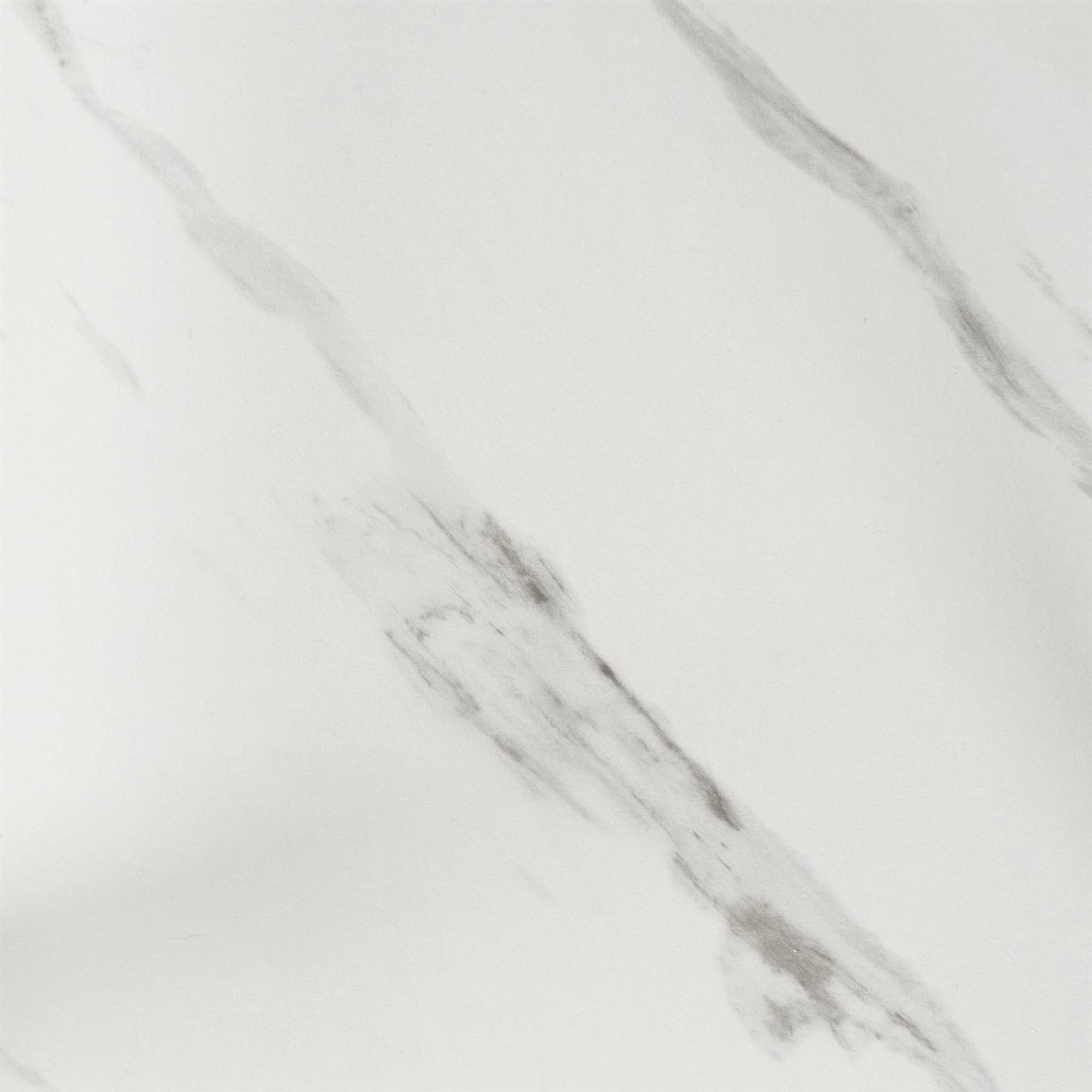 OHS Round Side Table Coffee End Tables with Metal Frame Decorative Nightstand