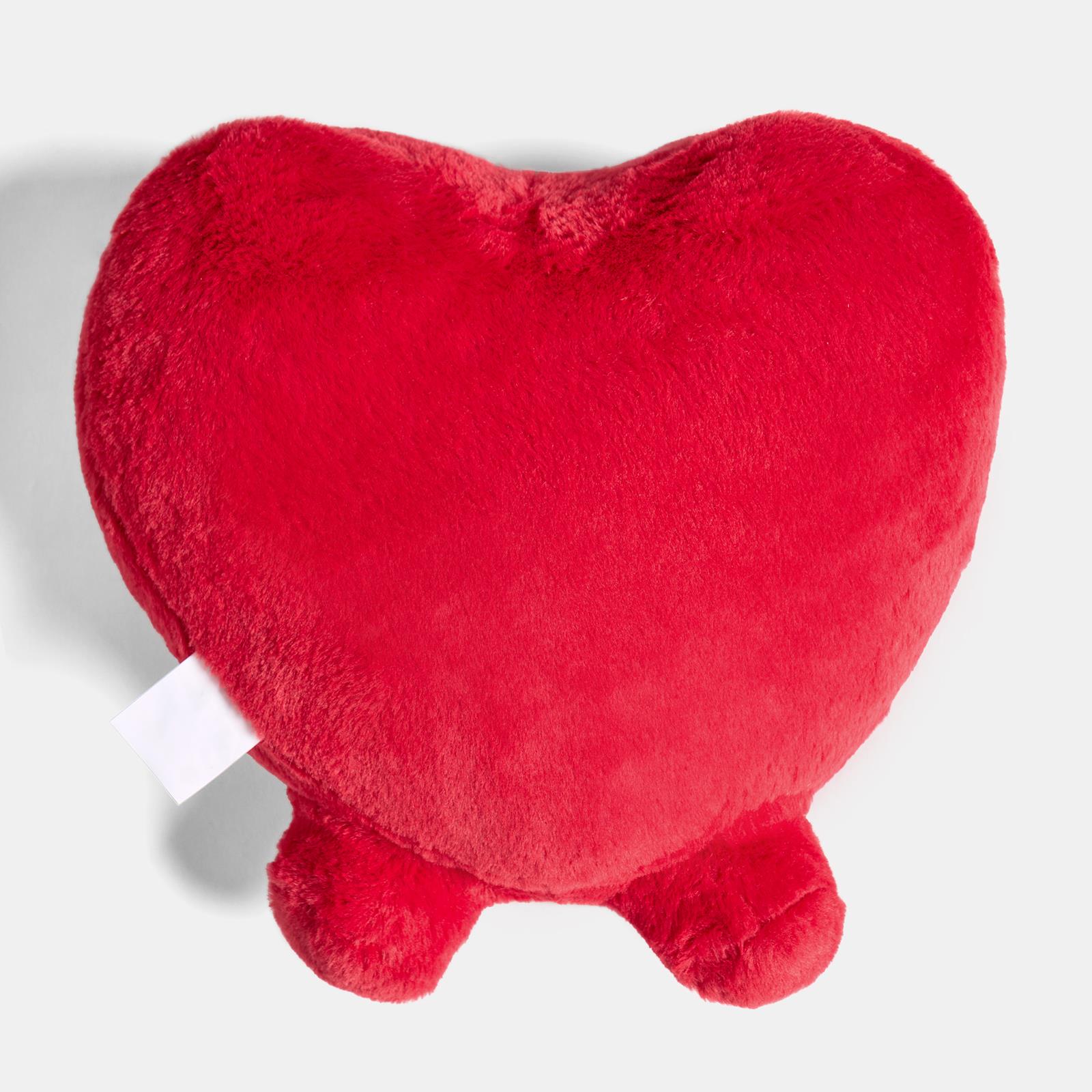 OHS Heart Shaped Cushion Decorative Filled Scatter Throw Pillow Home Decor