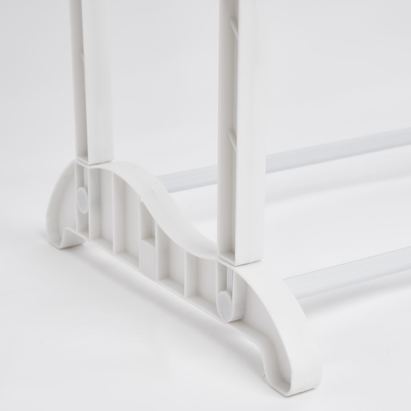 OHS 7 Tier Shoe Rack Stand Storage Compact Space Organiser Shelf Metal 21 Pairs