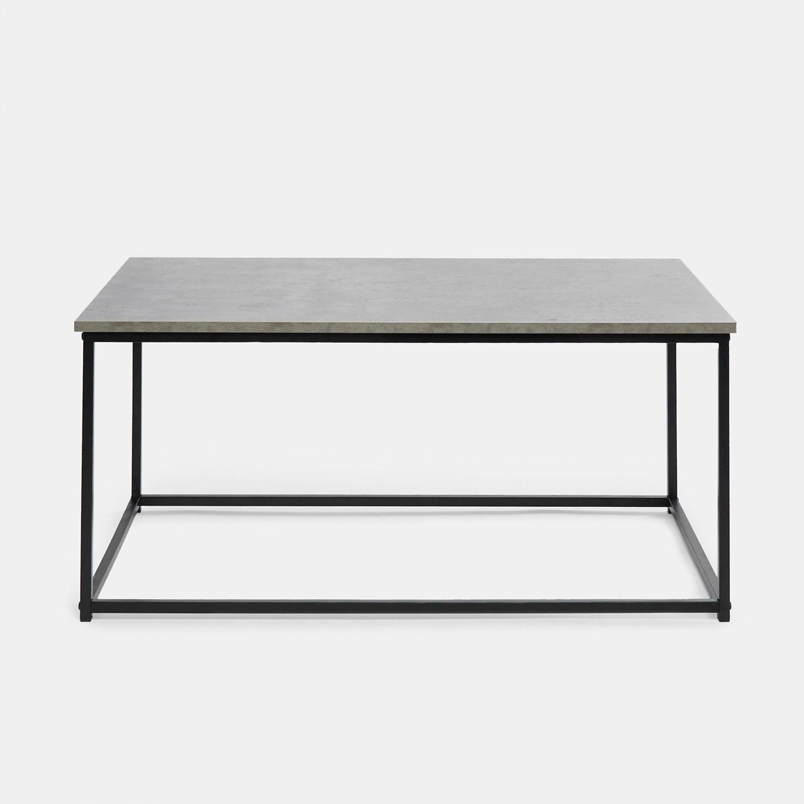 Coffee Table Marble Bedside End Living Room Modern Office Metal Frame Home Decor - Picture 12 of 28