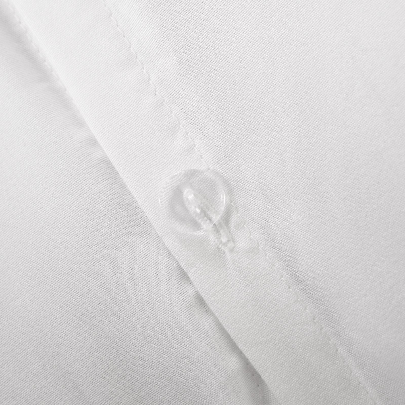 OHS Frill Edge Bedding Set Microfibre Decor Duvet Cover with Pillowcase