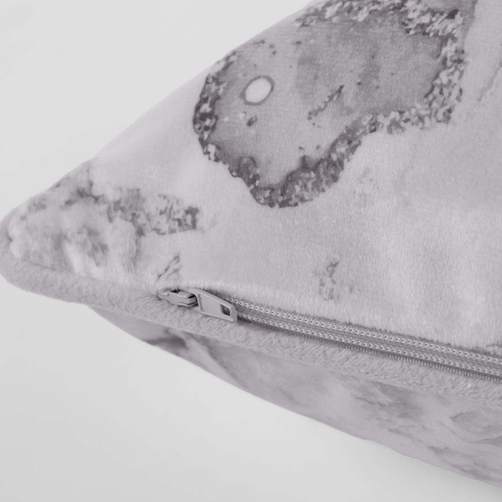 Matte Velvet Cushion Covers Marble Pack of 2/4 Plump Filled Pads Home Decor Set - Picture 44 of 47