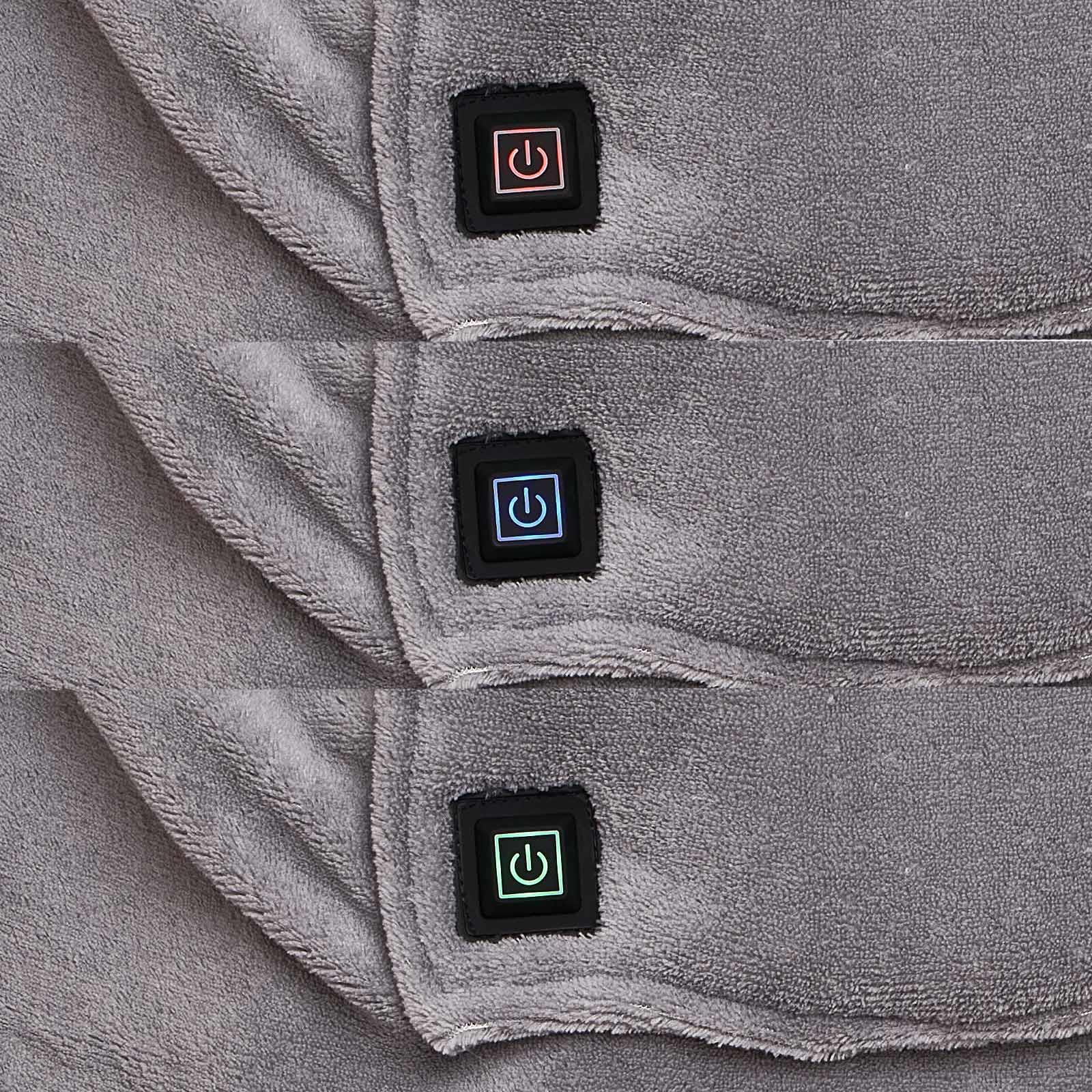 OHS Electric Heated Oversized Hoodie Blanket with Sleeves Wearable