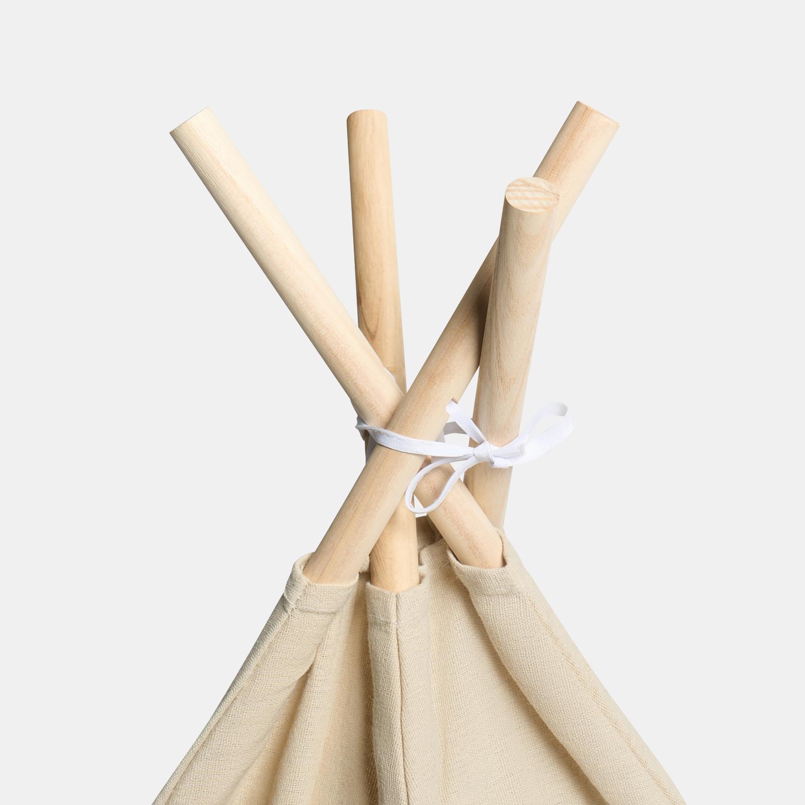 OHS Teepee Play Tent Kids Foldable Indoor Childrens Storage Wigwam House