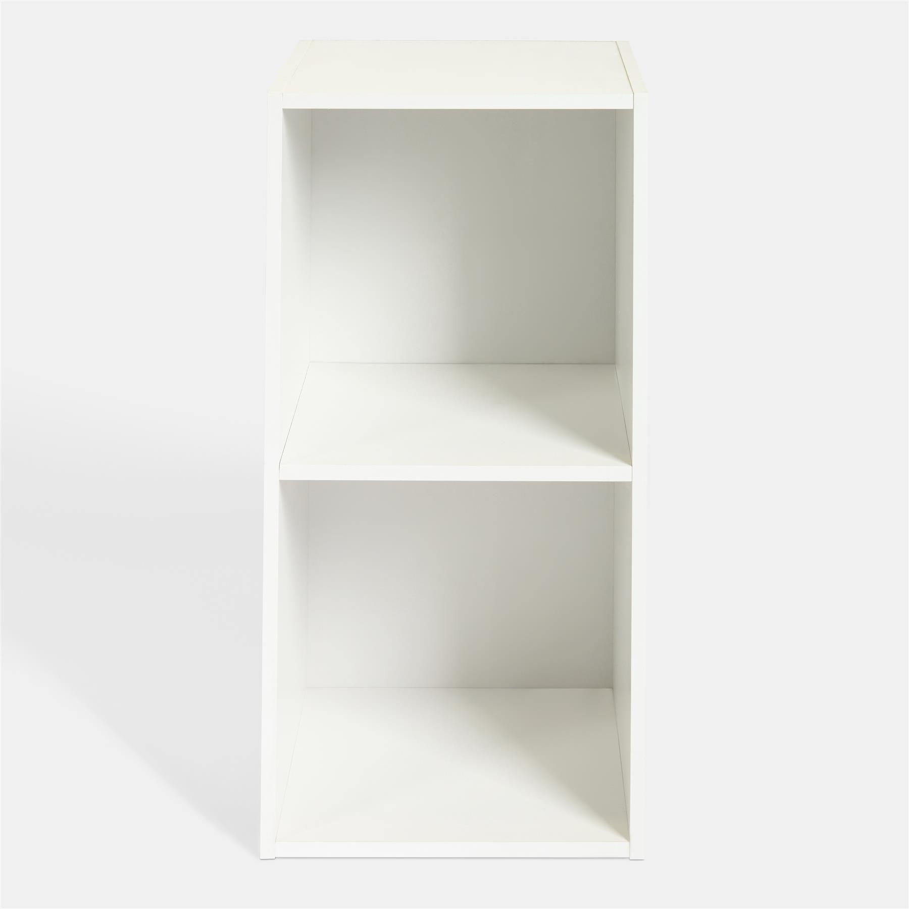 OHS Oslo Cube Storage Wood Effect Bookcase Freestanding Open Shelf Unit