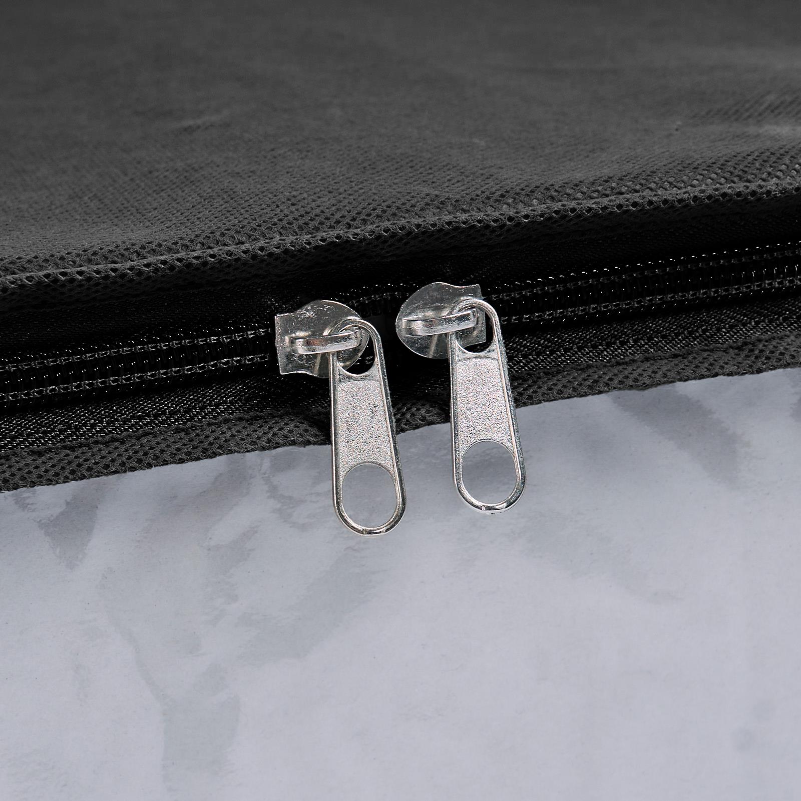 Large Underbed Storage Bags 2 Pack Clothes Shoes Organiser Folding Zipped Cube