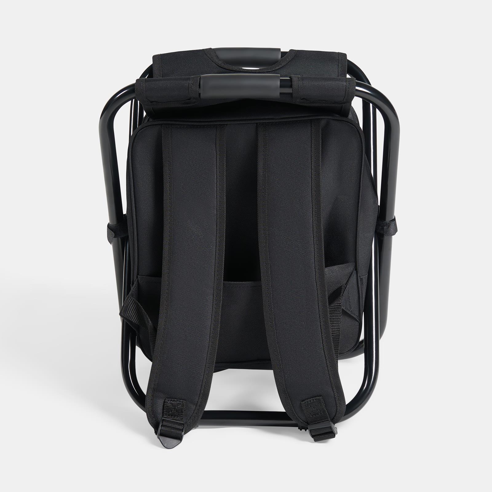 OHS 3-in-1 Camping Backpack Stool Cooling Bag Chair Folding Rucksack Seat