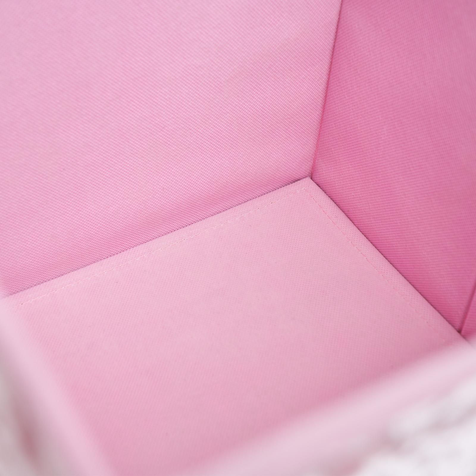 OHS Pack of 4 Crushed Velvet Storage Boxes Collapsible Foldable Square Cube Box eBay