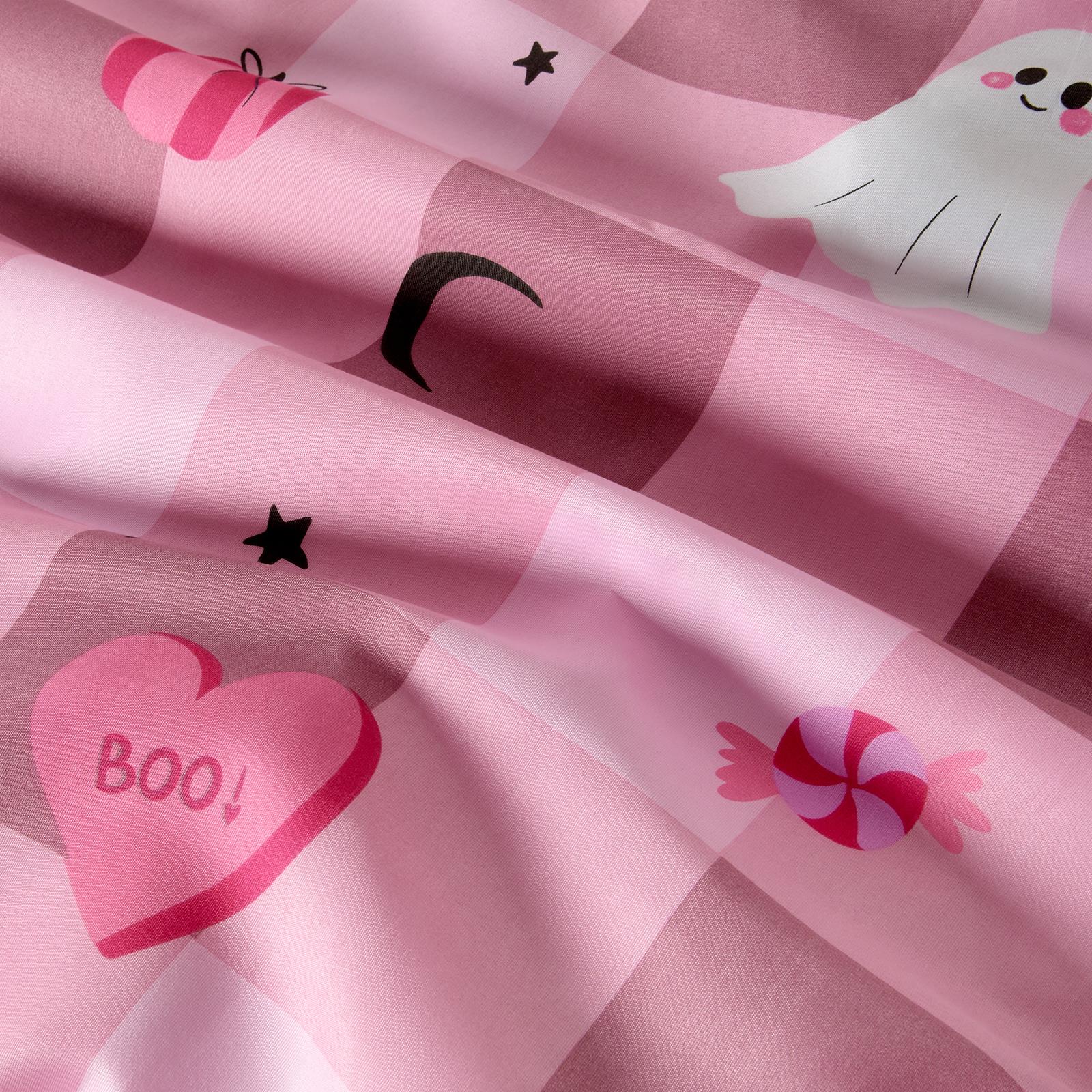 OHS Halloween Duvet Cover Pillowcase Bedding Set Kids Childrens Pumpkin Quilt