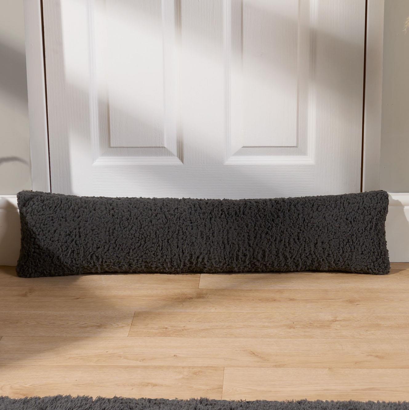 Draught Excluder Door Insulator Window Snake Draft Teddy Stopper Energy Saving