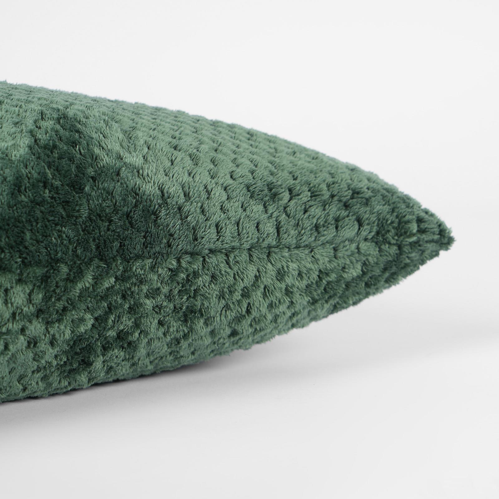 OHS Waffle Fleece Cushion Covers 2/4 Pack Soft Filler Decor