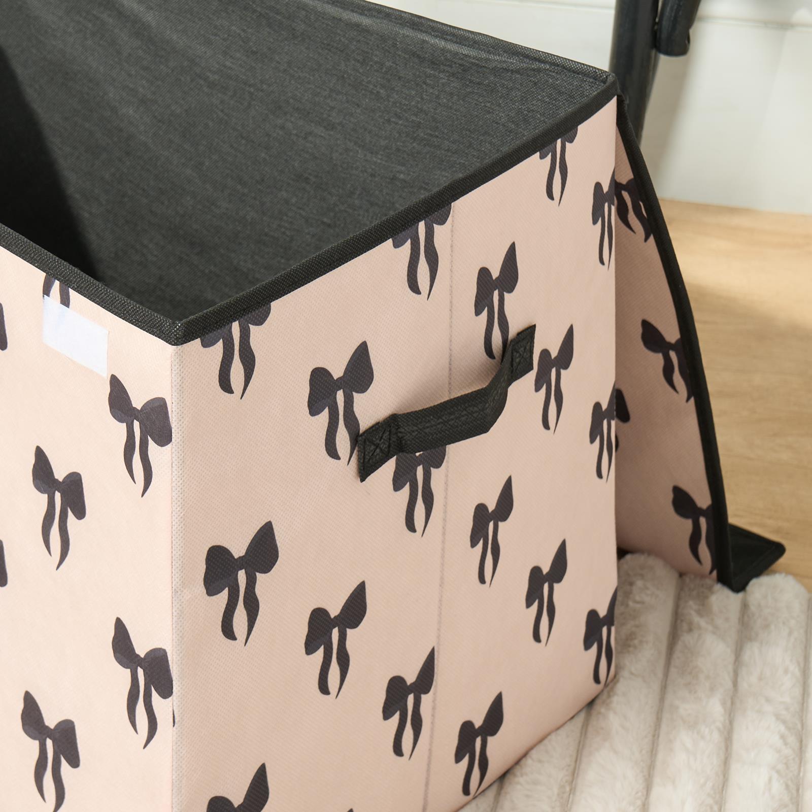 OHS Print Storage Box Large Folding Collaspsible Space Saving Organiser with Lid