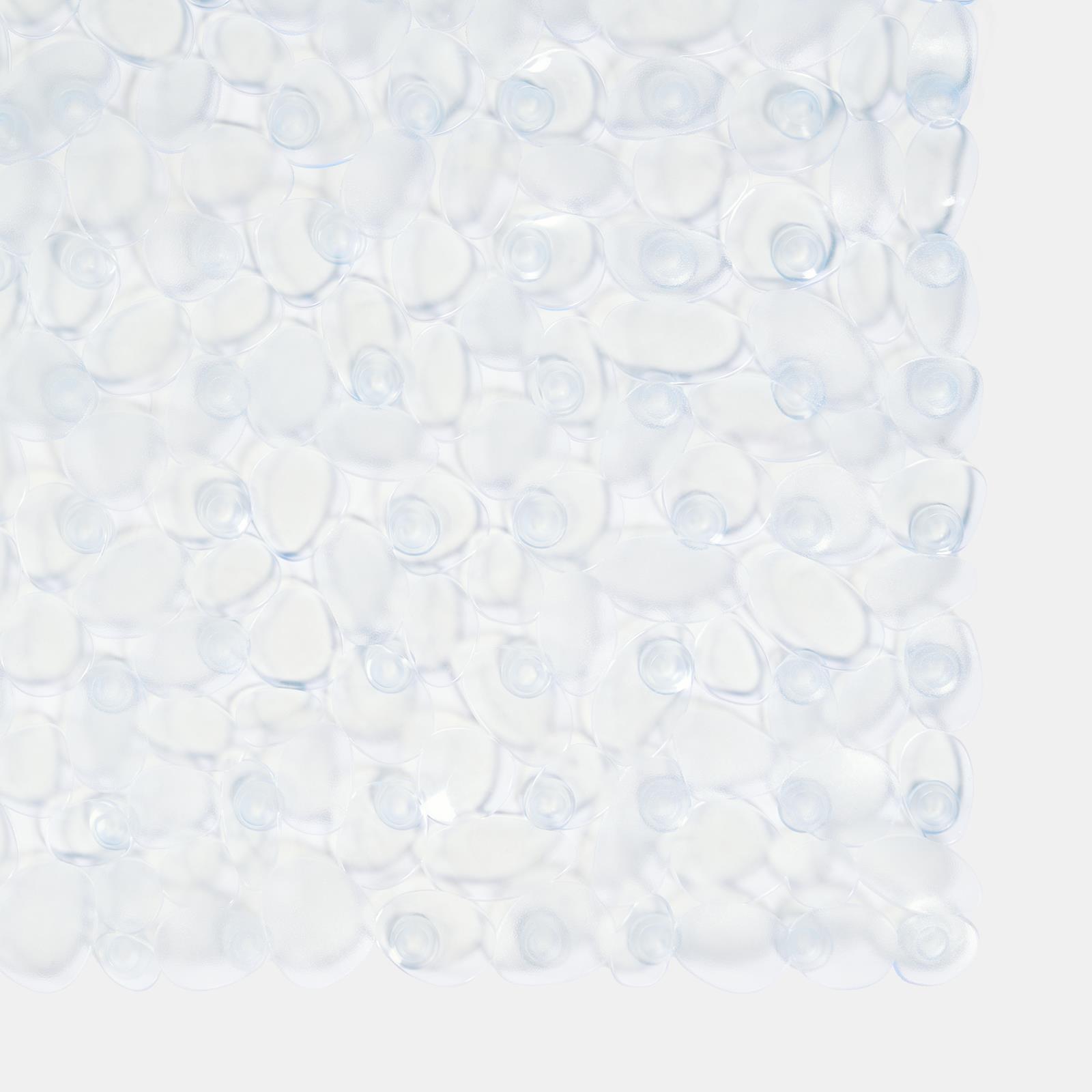 OHS PVC Bath Mat Clear Non Slip Quick Dry Anti Mould Bathroom Shower Rug