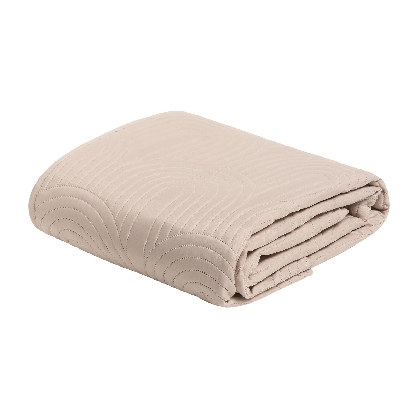 OHS Quilted Arches Throw Pinsonic Blanket Winter Soft Warm Bedspread