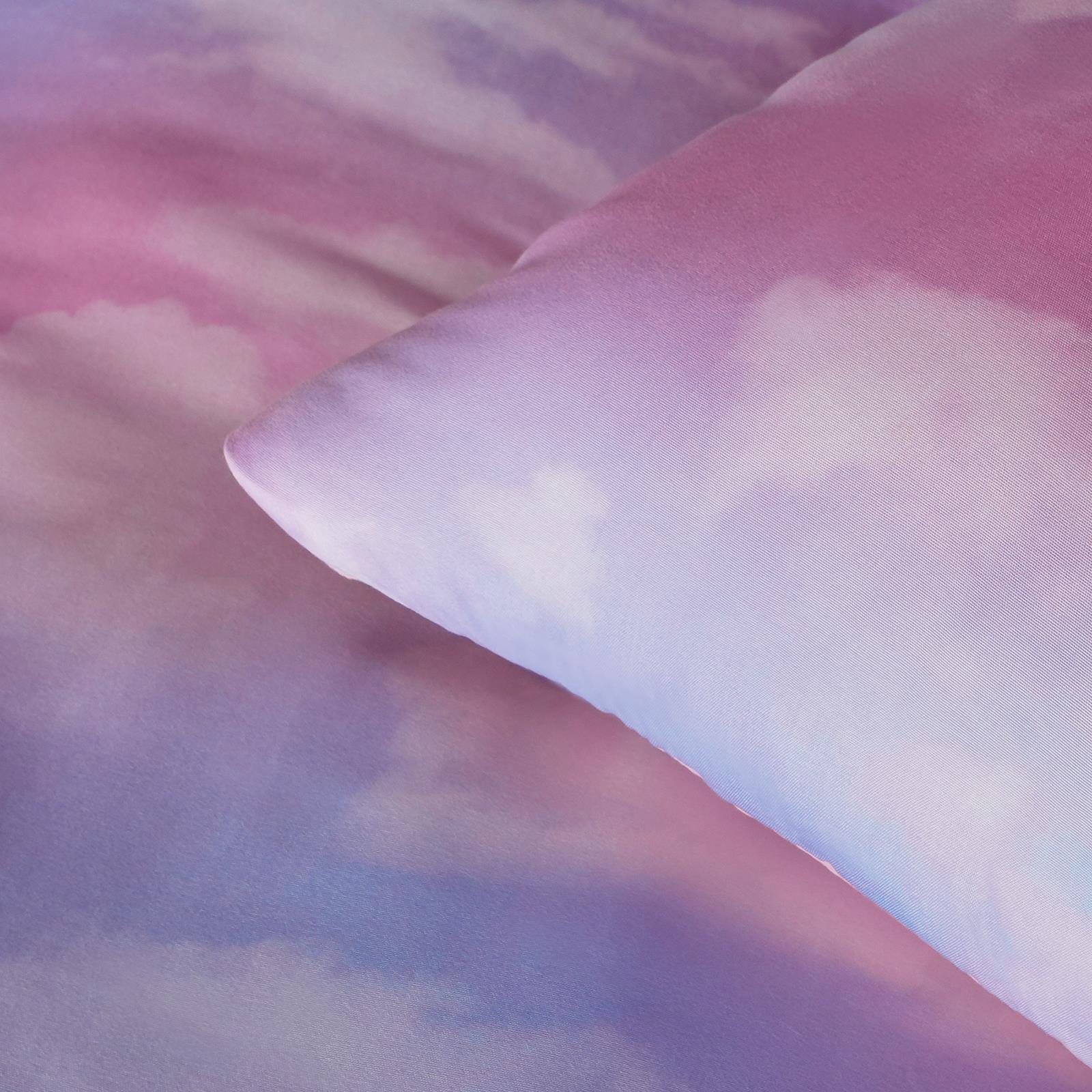 OHS Unicorn 7.5 Tog Coverless Duvet with Pillowcase Tie Dye Winter Bedding Set