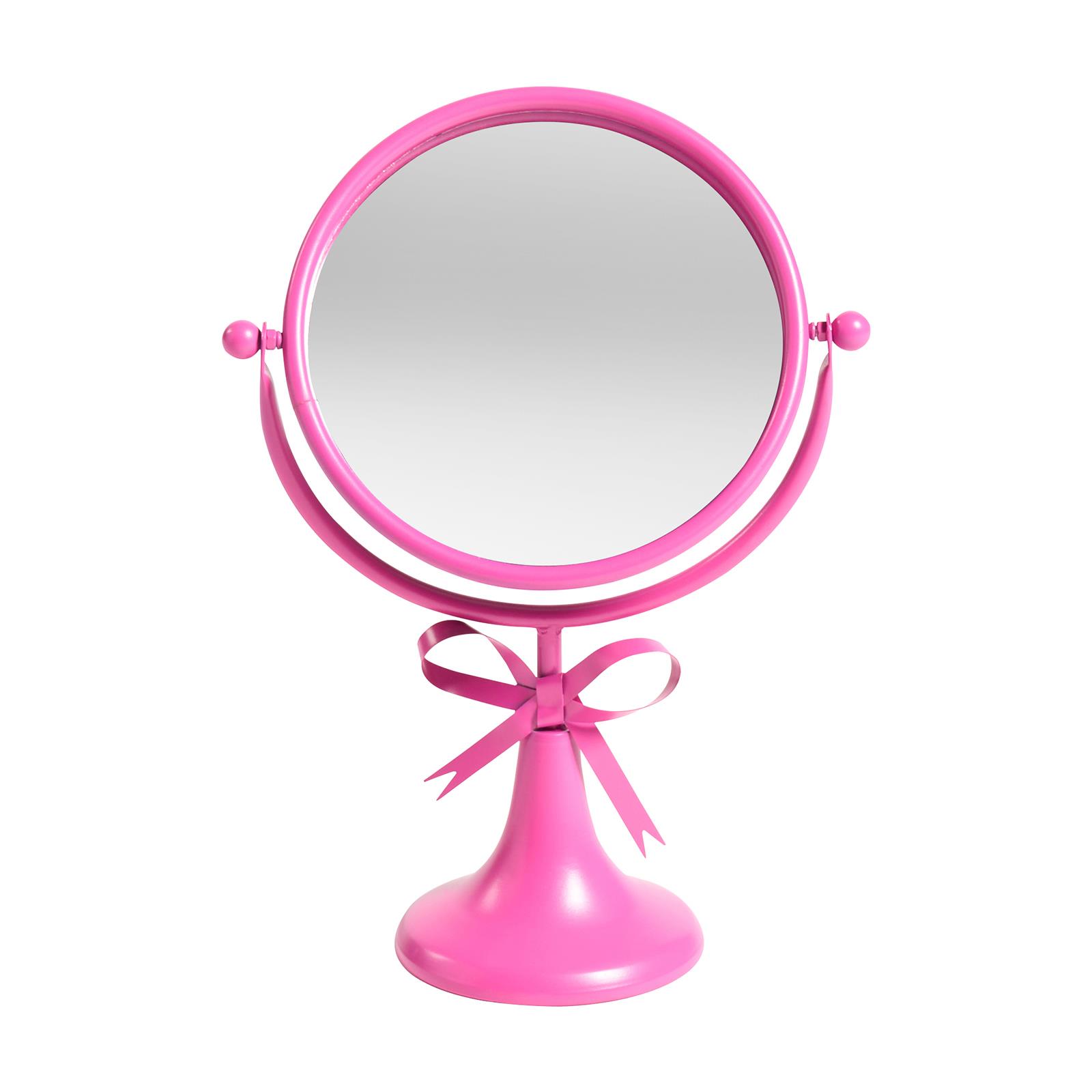 OHS Bow Swing Mirror Countertop Free Standing Pedestal Vanity Mirrors