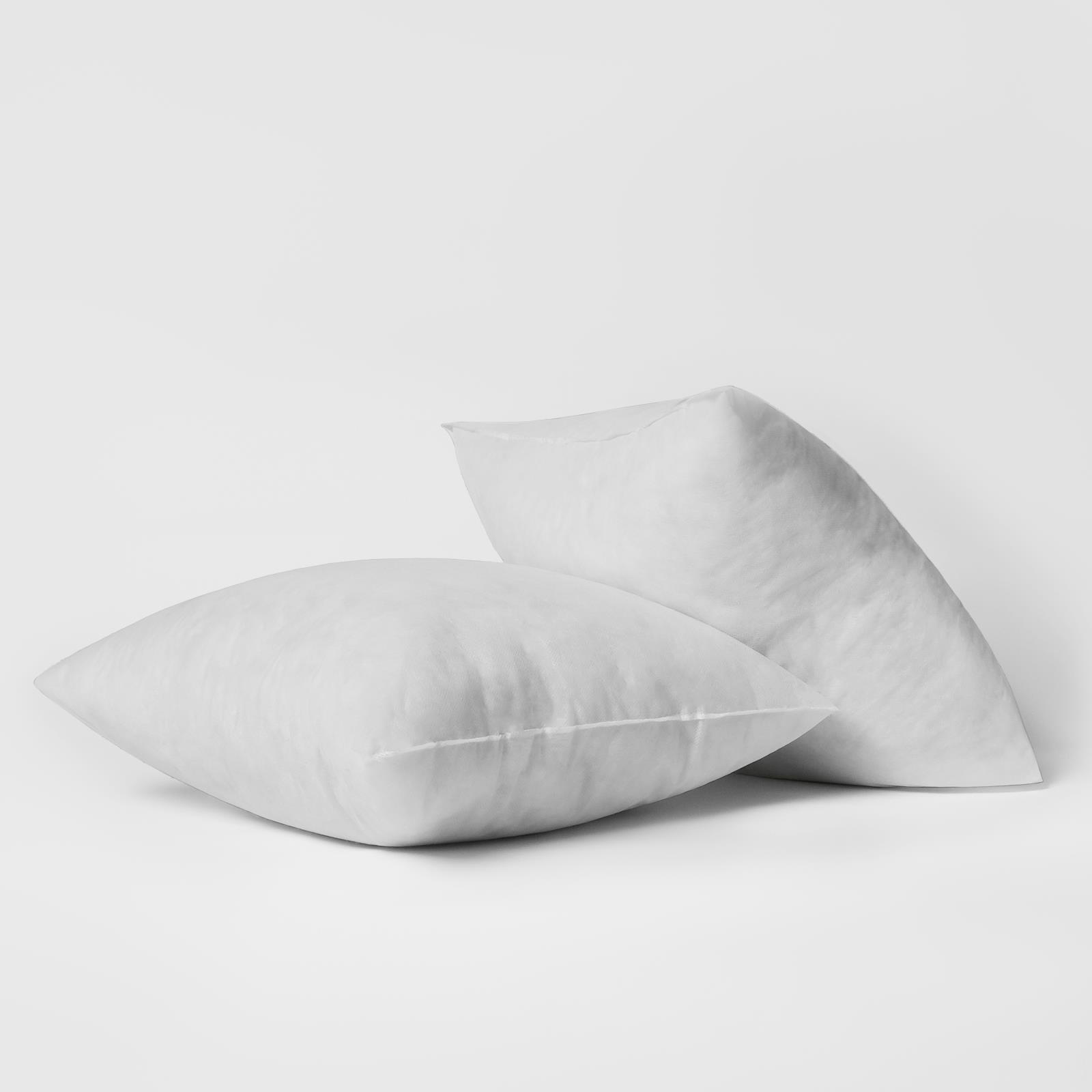 OHS Pack of Cushion Fillers Hollowfibre Insert Pads, White - 45 x 45cm