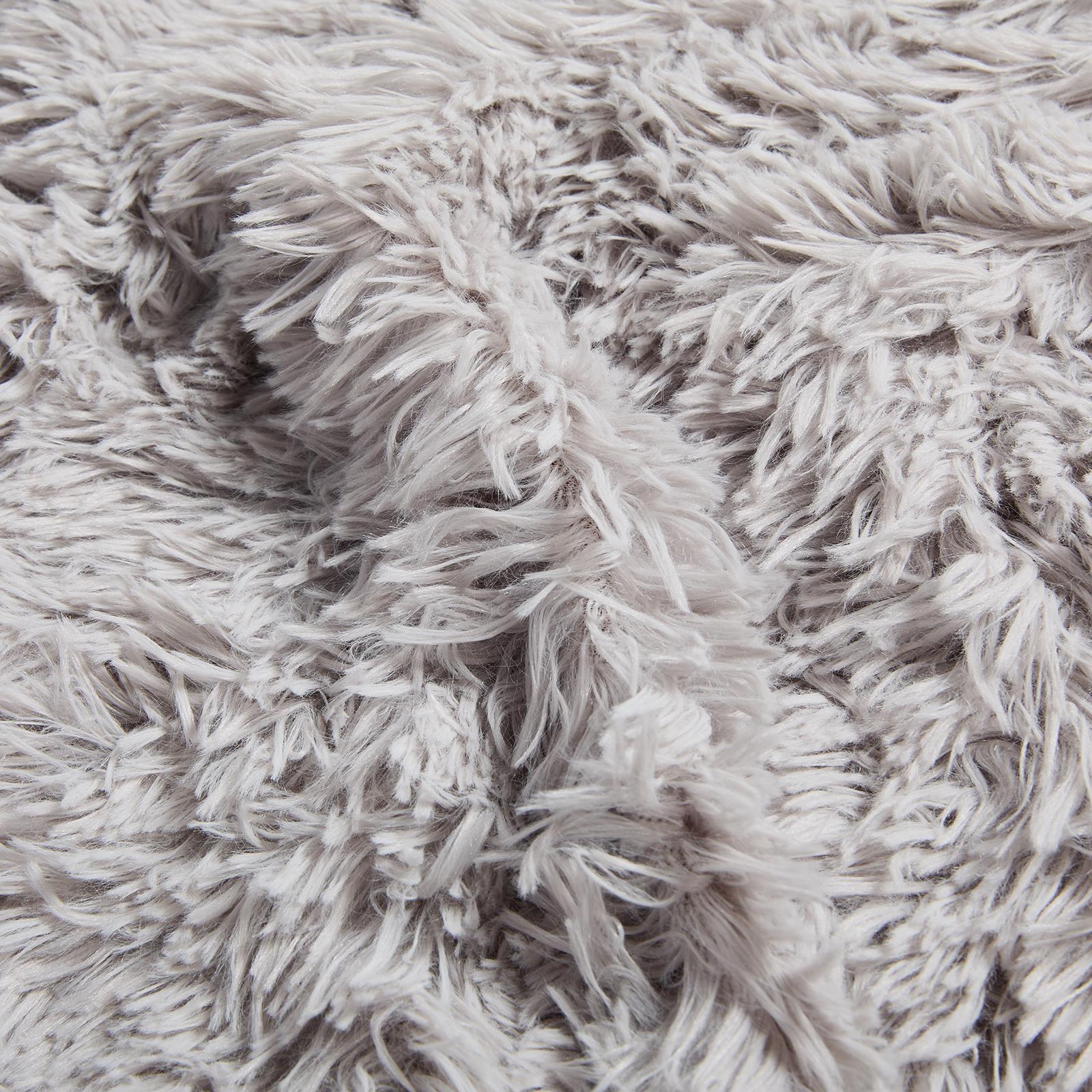 OHS Pet Fleece Throw Fluffy Calming Foldable Travel Dog Puppy Cat Blanket