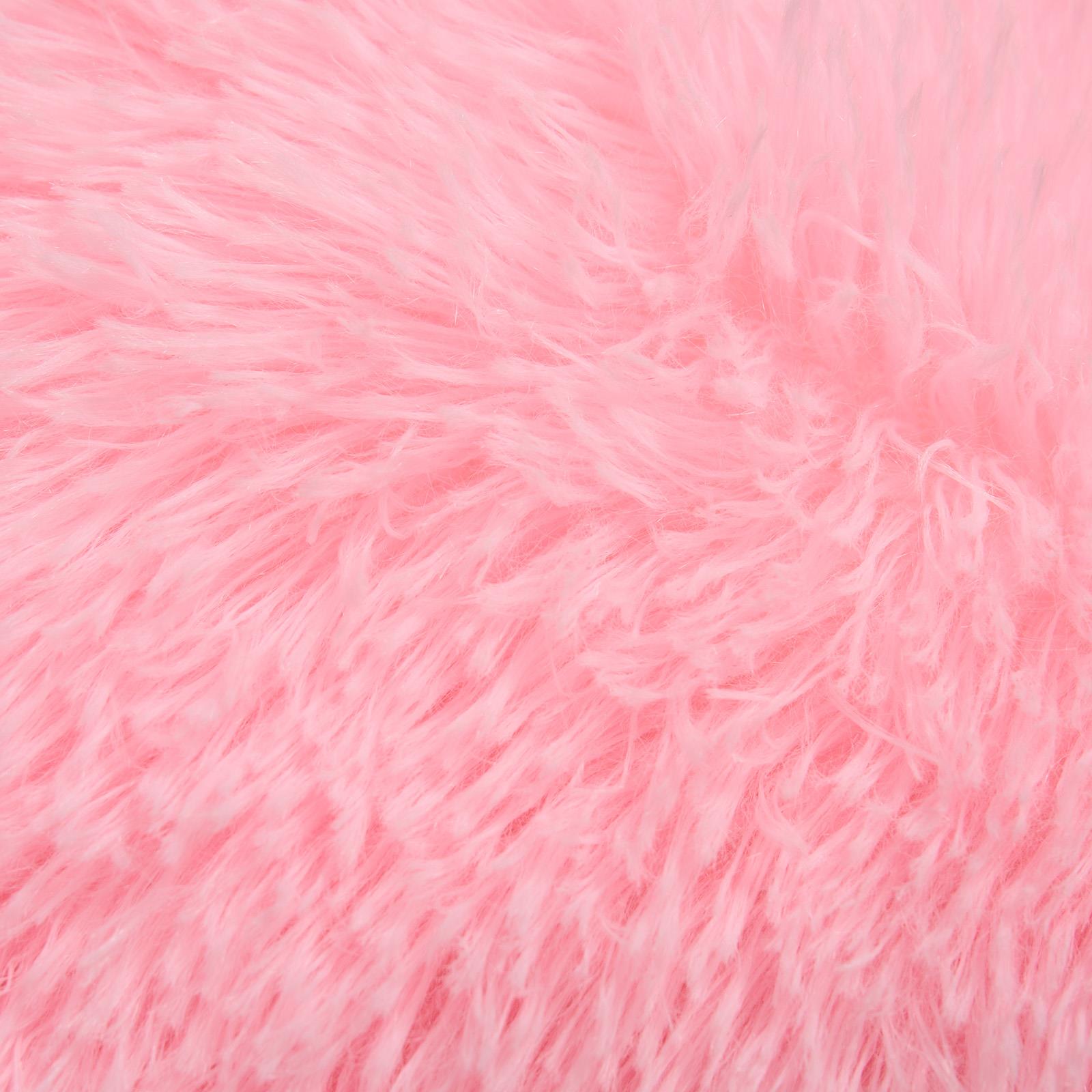 OHS Fluffy Cushion Plump Filled Supersoft Fleece Insert Padded Chair Bed Pillow