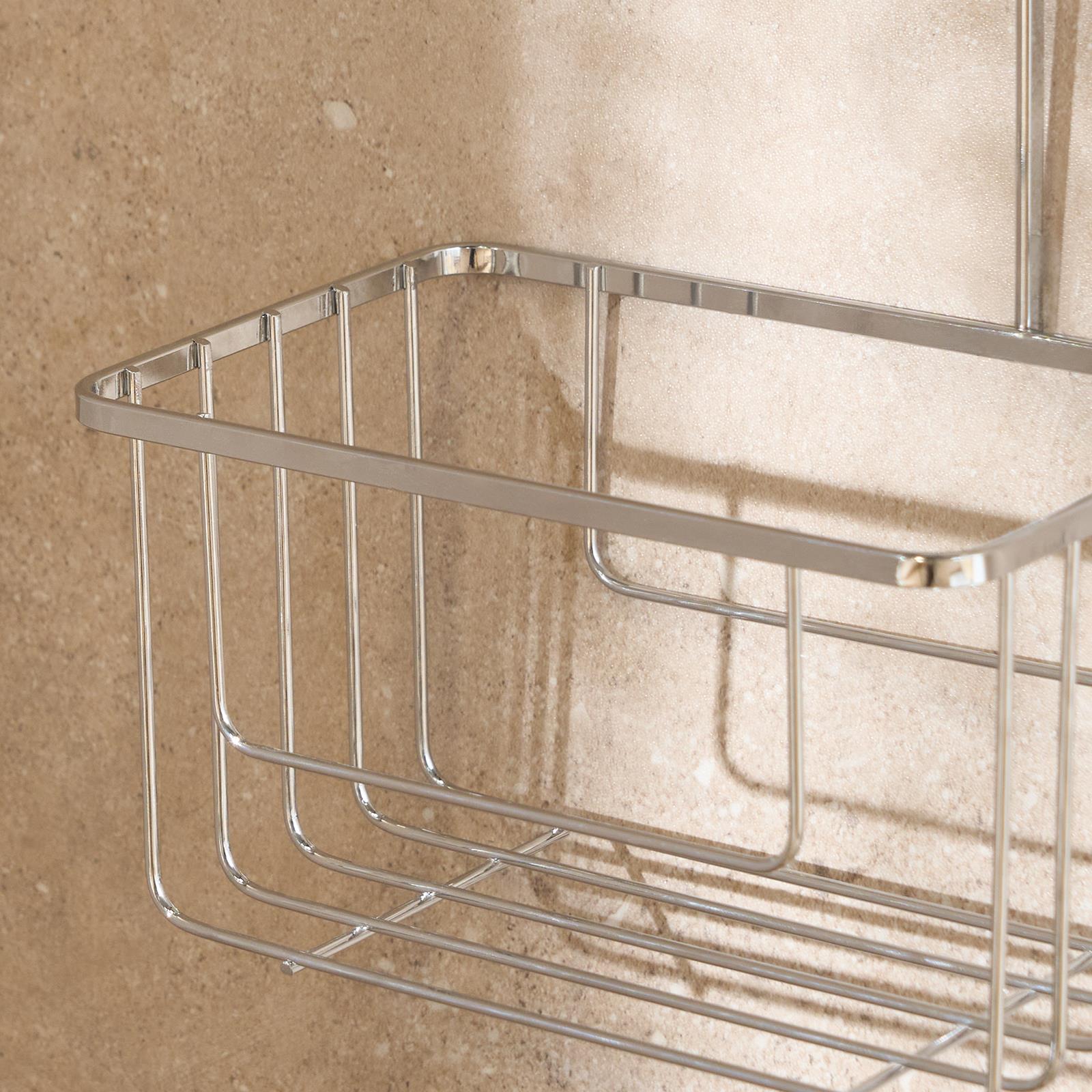OHS Over-the-Door Shower Caddy Hanging Storage Organiser Rust Resistant Metal