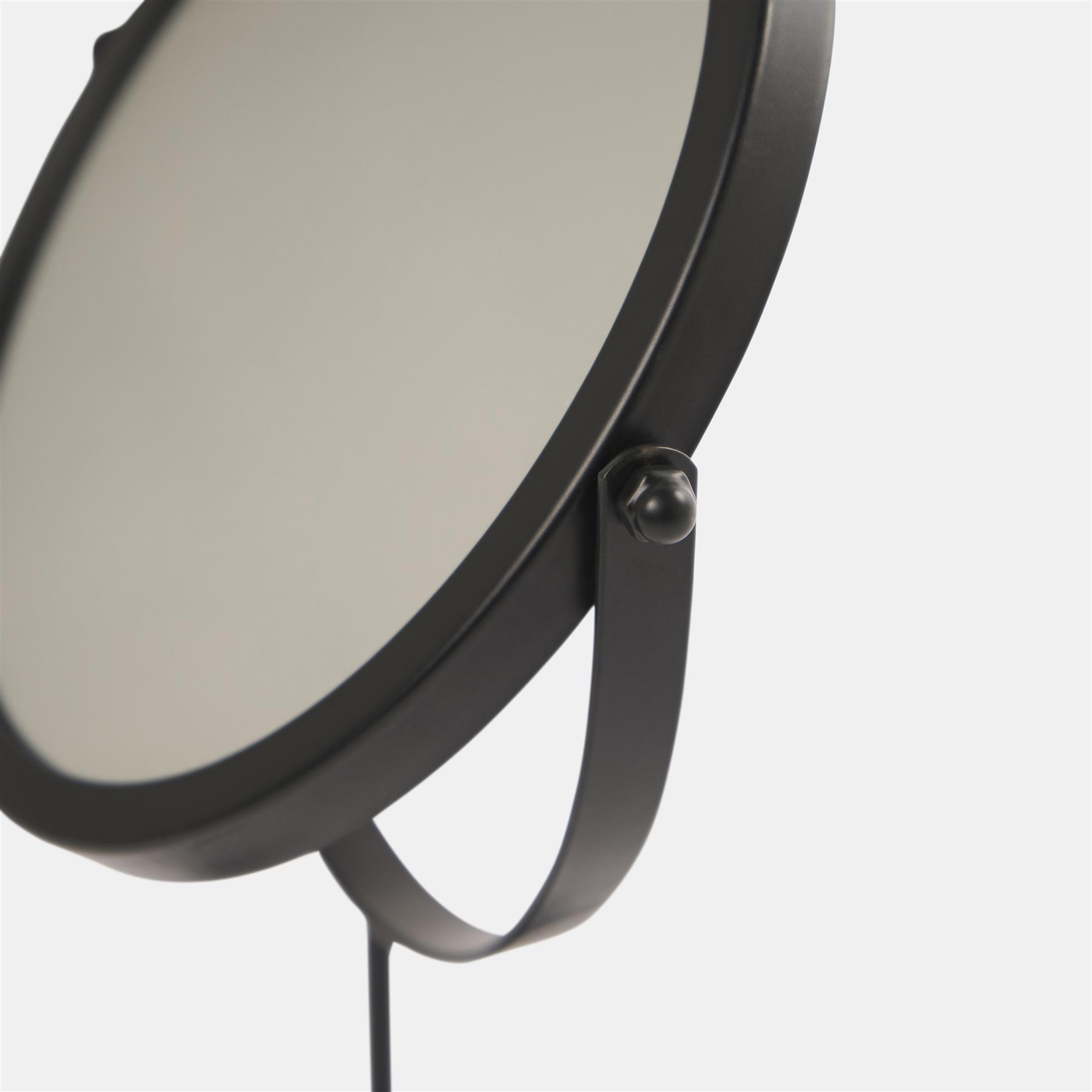 Bathroom Mirror Round Accessories Free Standing Vanity Stainless Steel Bedroom
