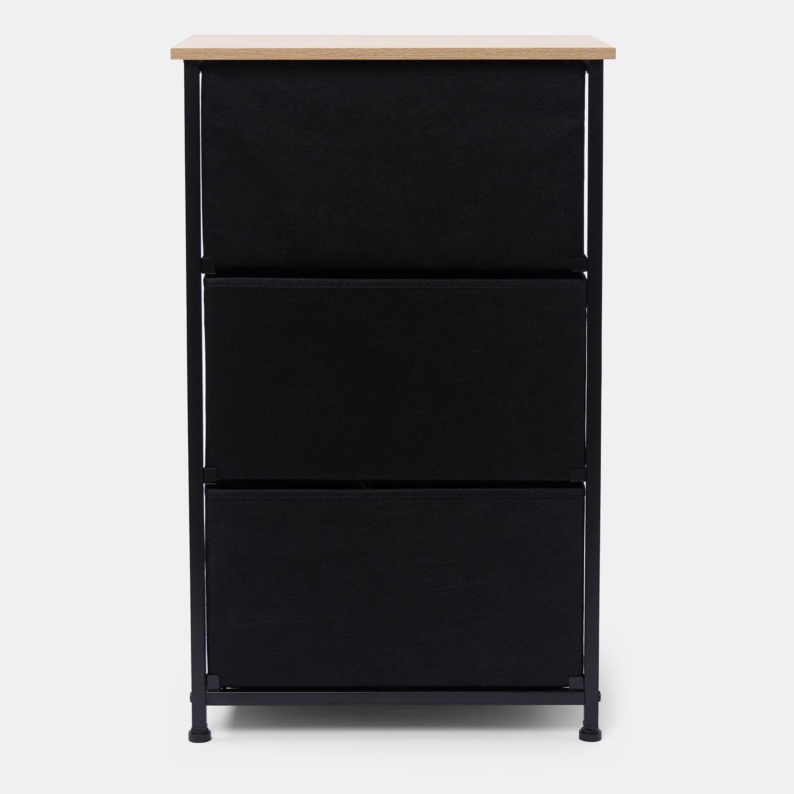Fabric Cabinet Bedside 2/3/4 Drawers Storage Unit Clothes Shoes Home Organiser - Picture 52 of 94