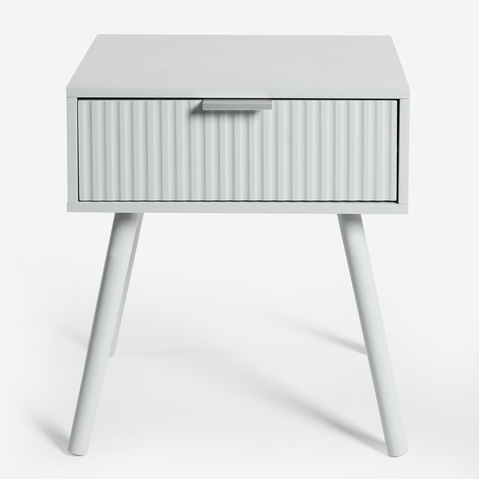 OHS Venice Nightstand Bedside Table 1 Drawer End Side Storage Cabinet