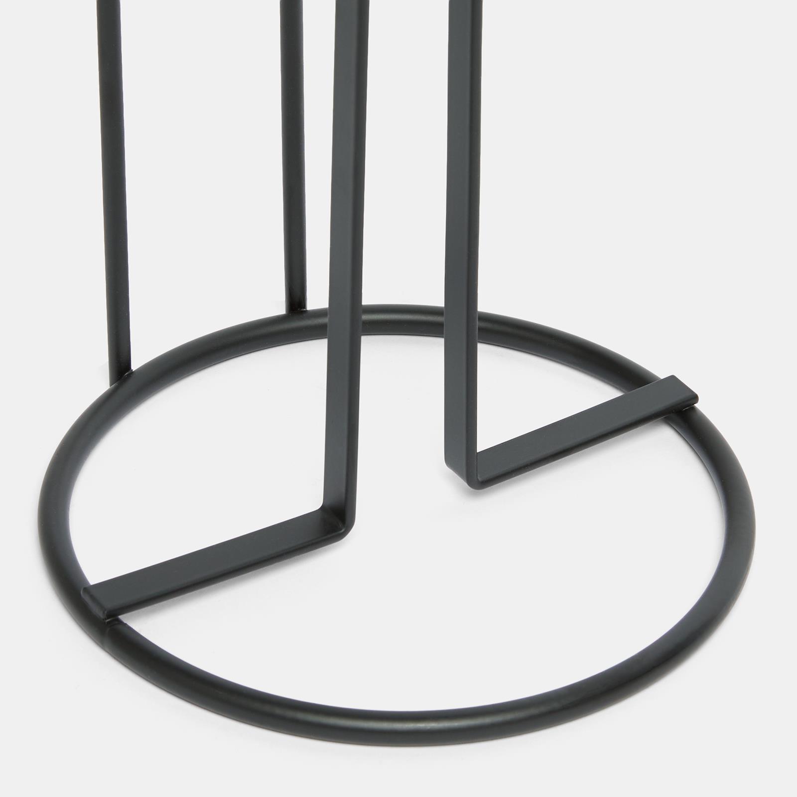 OHS Metal Toilet Roll Holder Freestanding Bathroom Storage Organiser
