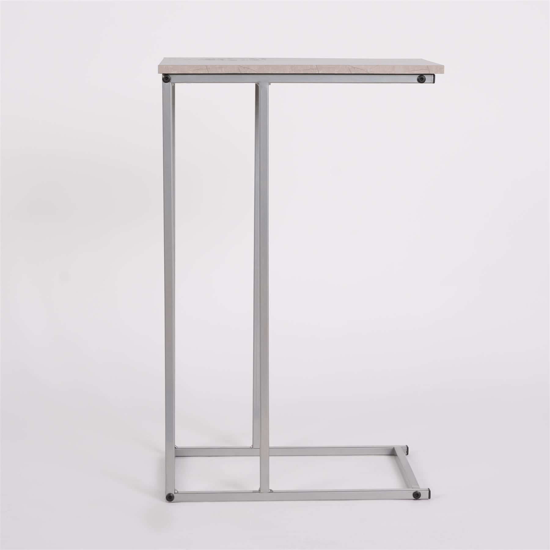 C Shape Table Coffee Laptop Side End Living Room Furniture Bedside Nightstand