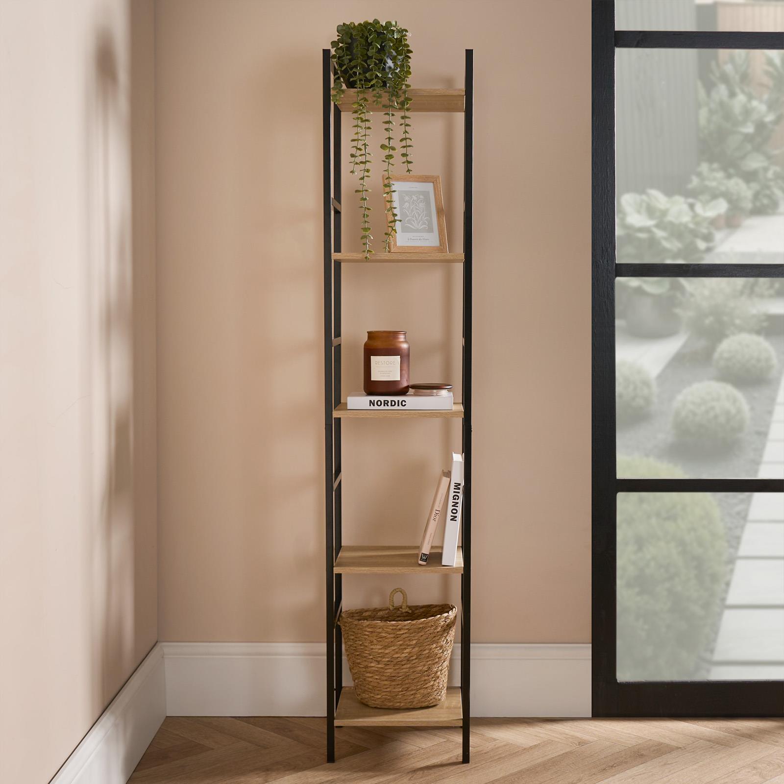 OHS Shelving Unit 3/4/5 Storage Organiser Modern Wire Home Decor Office