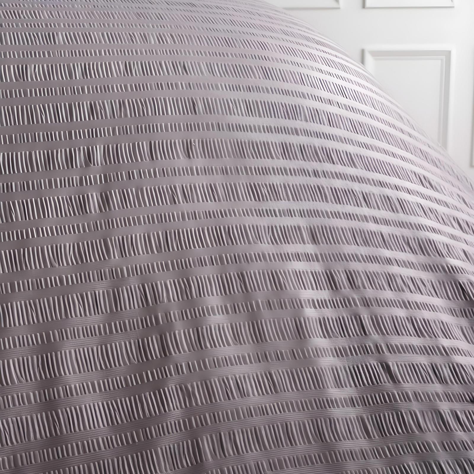 OHS Embossed Bedding Set Textured Duvet Cover with Pillowcase