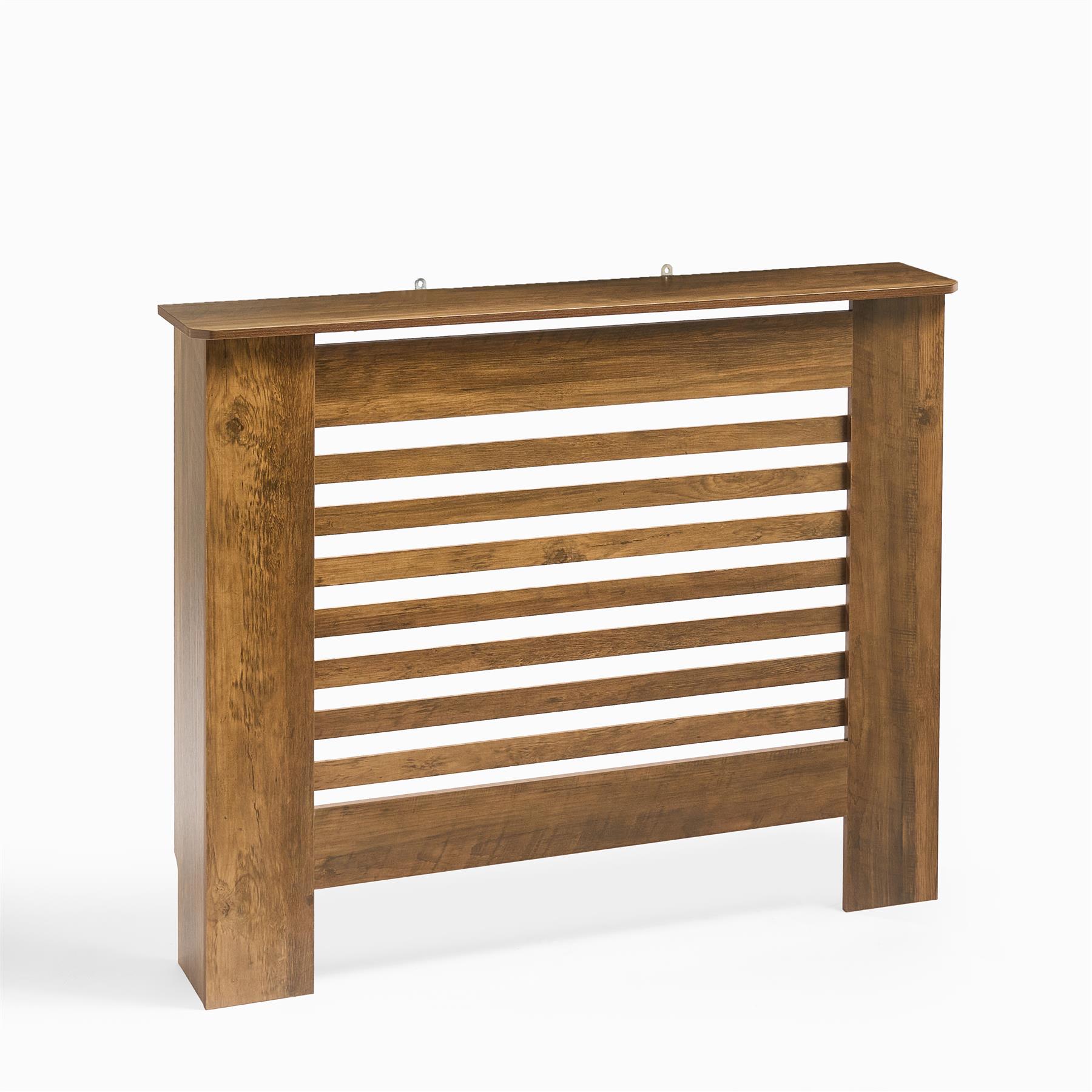 OHS Wood Radiator Cover MDF Side Board S M L Cabinet Shelf Hallway Furniture