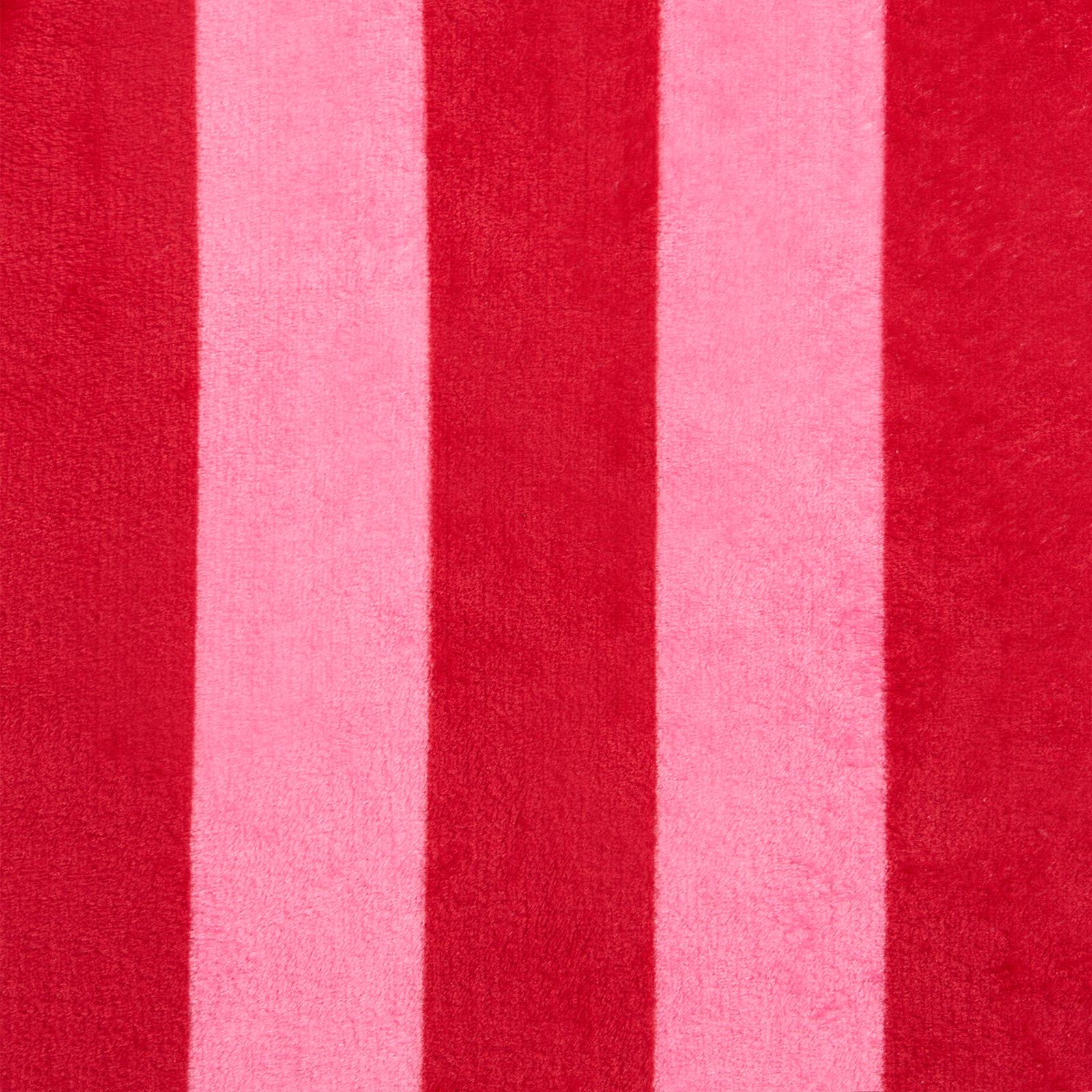 Stripe Fleece Throw Over Bedspread Ultra Soft Warm Sofa Bed Blanket Travel Plush