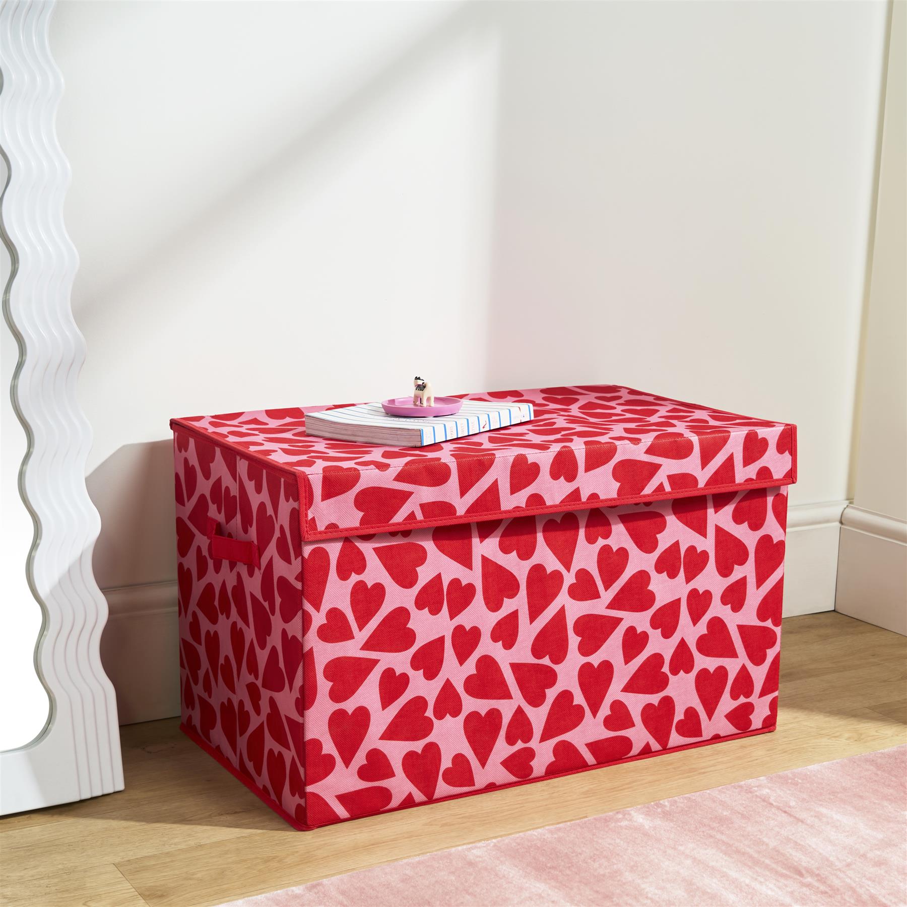 OHS Print Storage Box Large Folding Collaspsible Space Saving Organiser with Lid