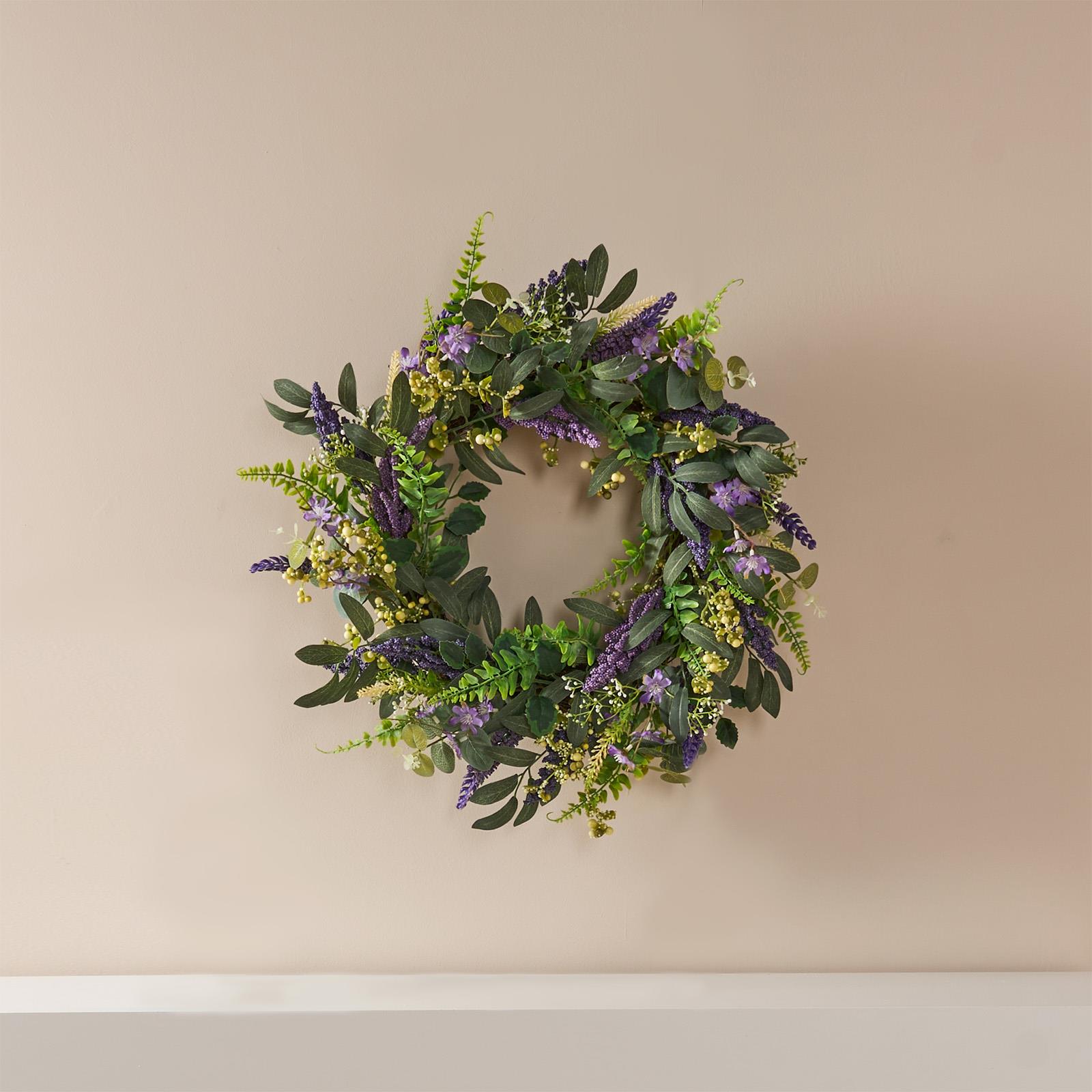OHS Artificial Xmas Wreath Door Wall Home Party Table Decor Winter Spring