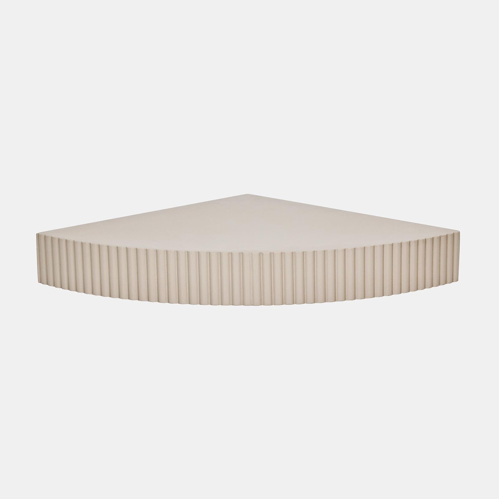 OHS Ribbed Floating Shelf Wall Storage Organiser Home Living Room Decor