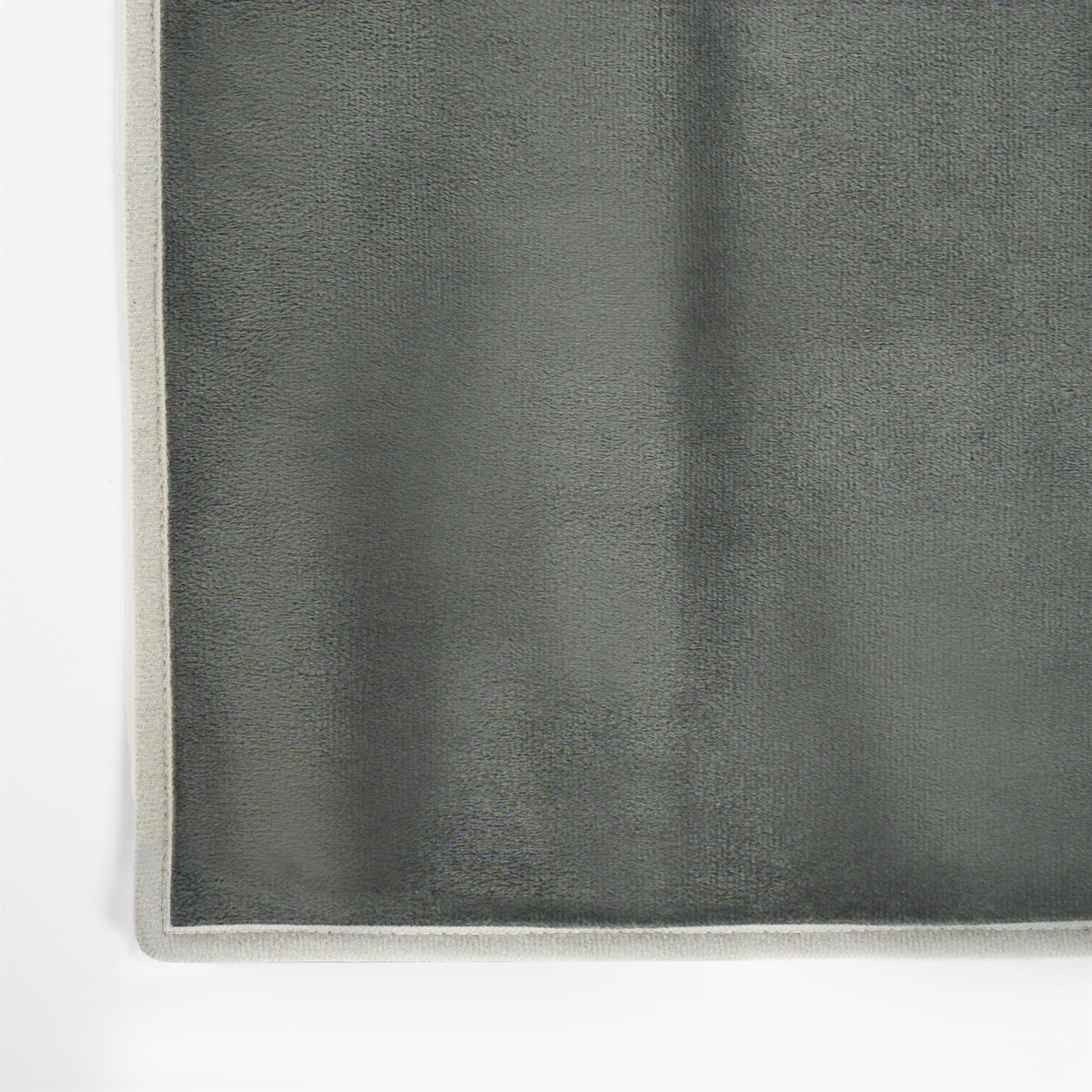 OHS Piped Trim Table Mats Runner Set Matte Velvet Placemats Home Decor