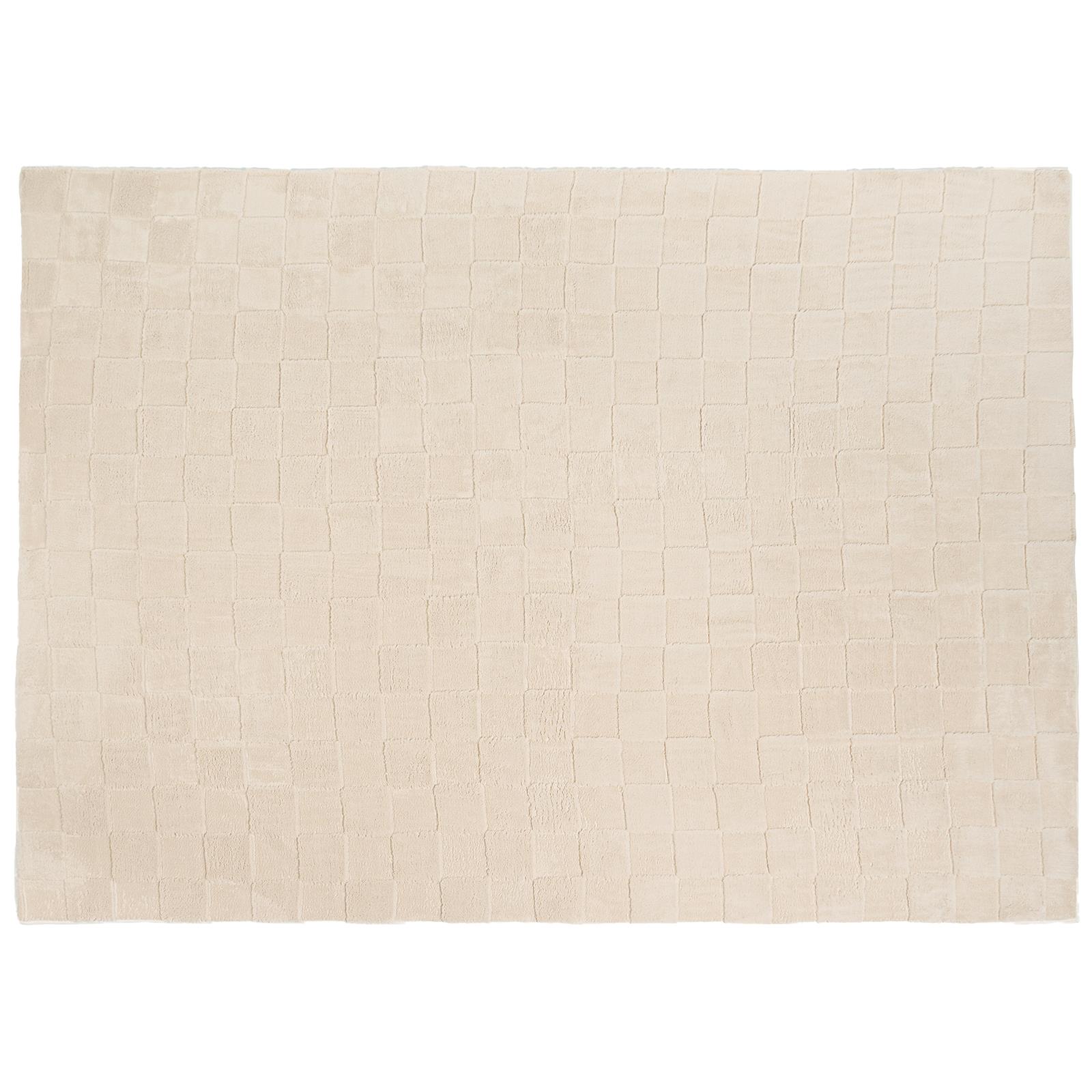 OHS Checkerboard Rug Non Slip Soft Modern Carpet Living Room Bedroom